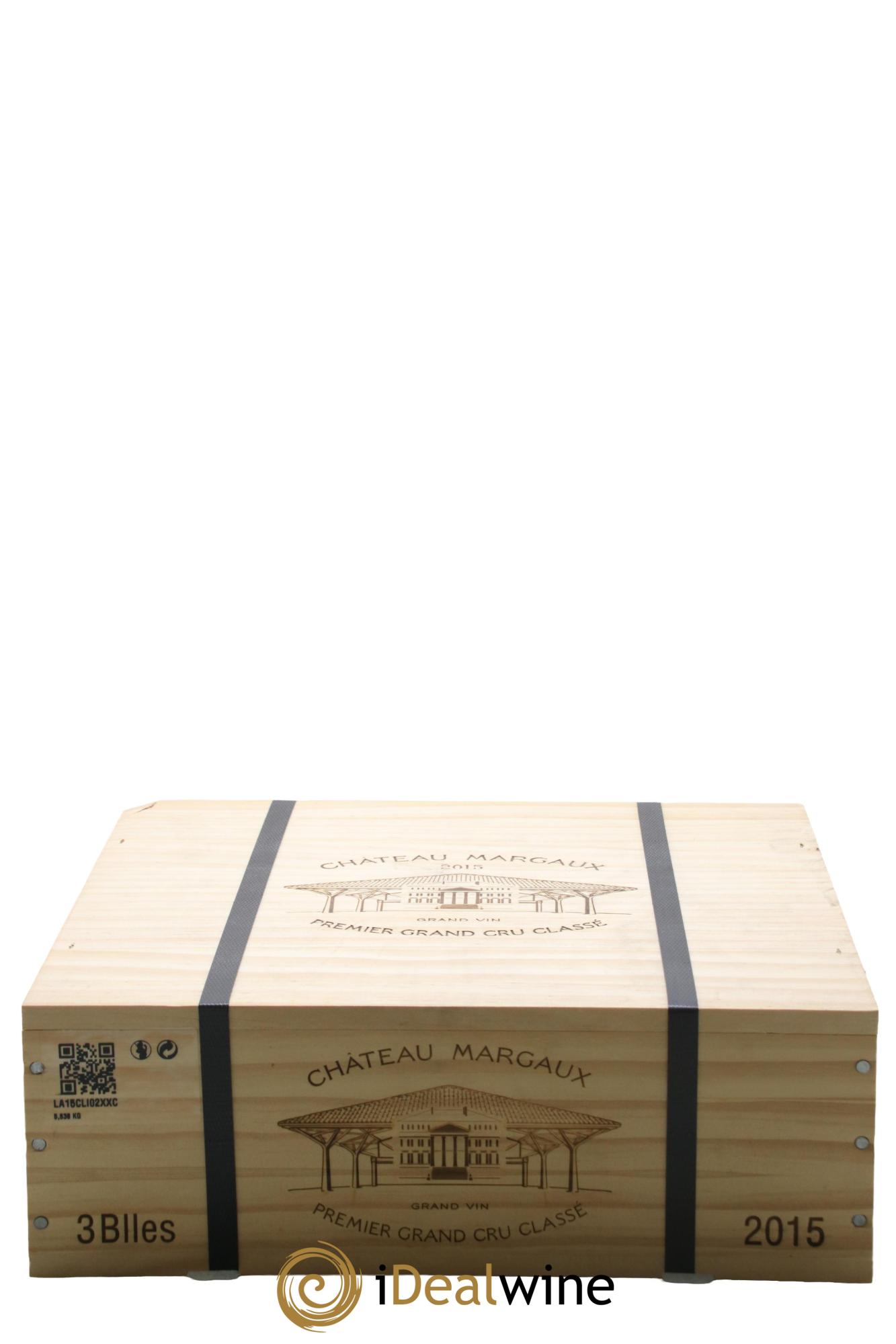 Château Margaux 1er Grand Cru Classé 2015 - Lot of 3 bottles - 3