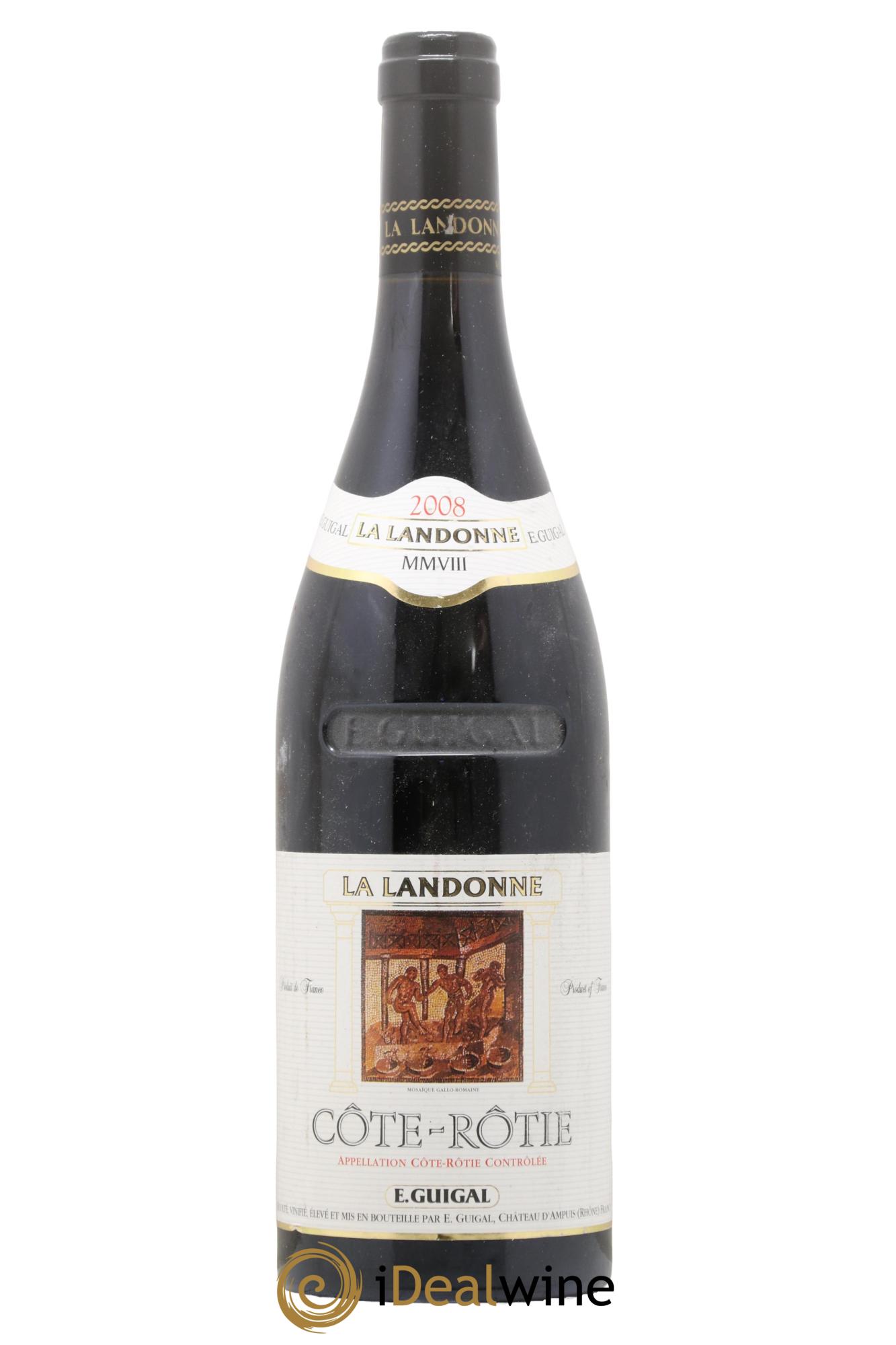 Côte-Rôtie La Landonne Guigal 2008 - Lot of 1 bottle - 0