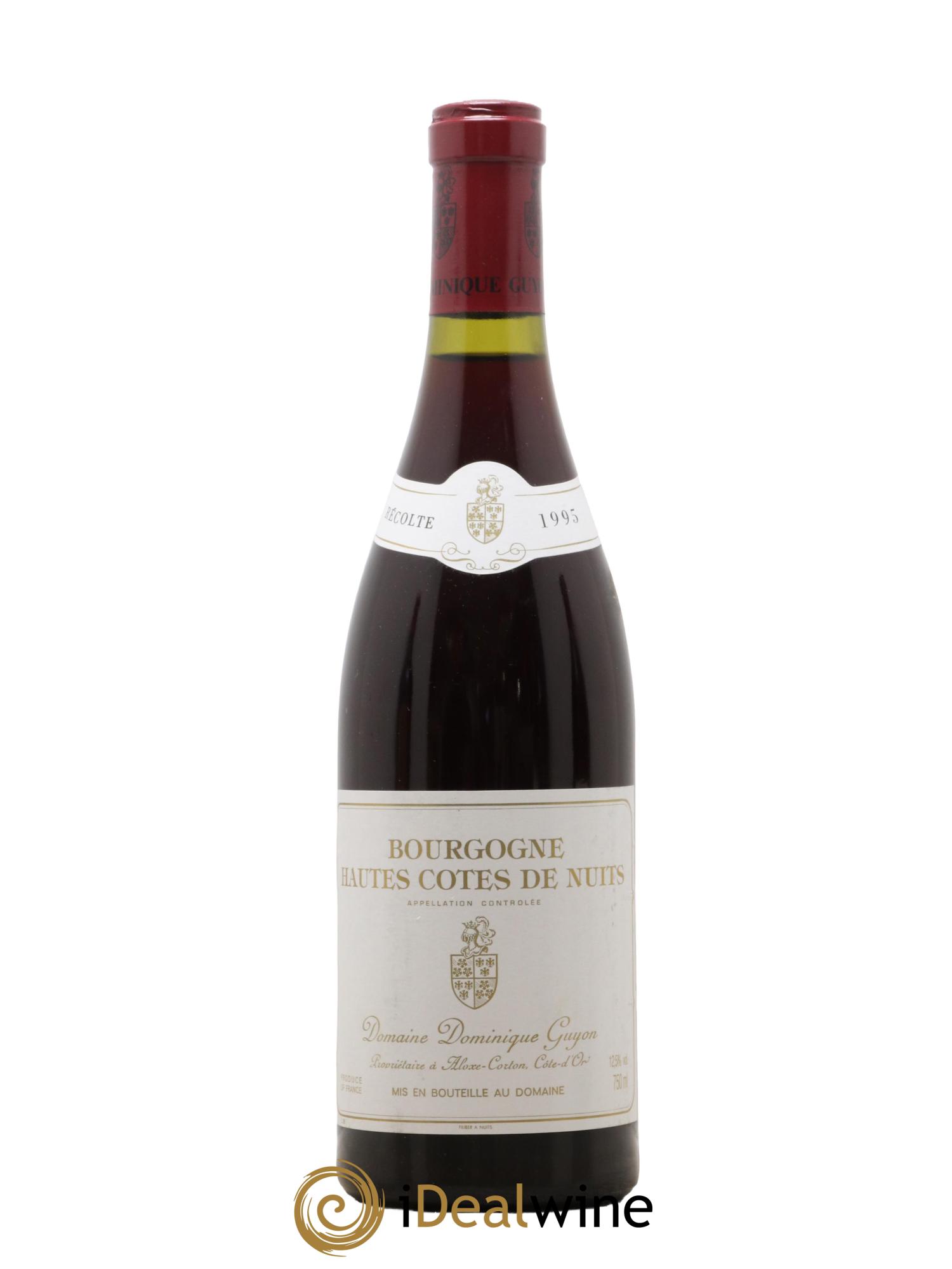 Hautes-Côtes de Nuits Dominique Guyon 1995 - Lot de 1 bouteille - 0
