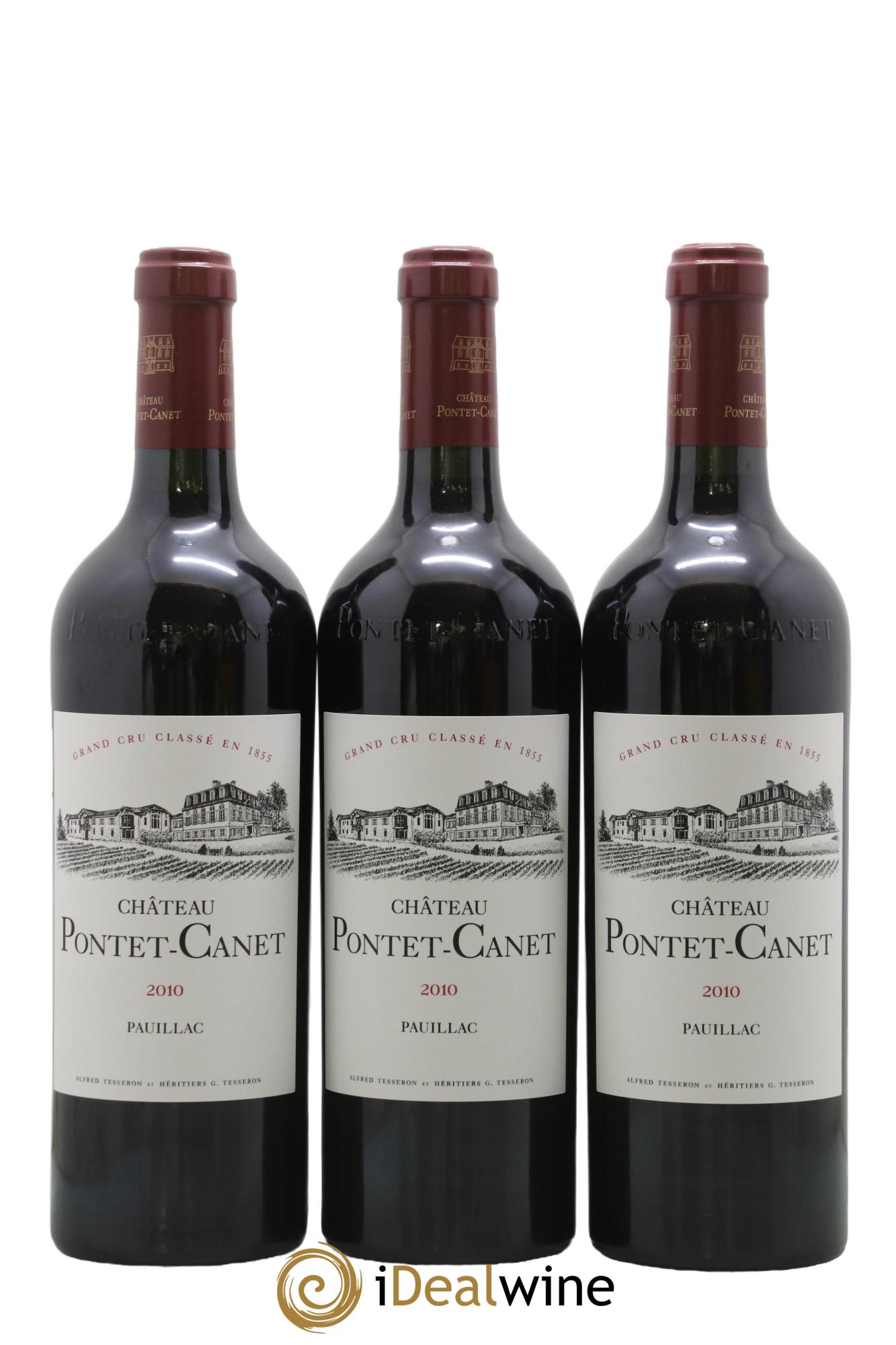 Château Pontet Canet 5ème Grand Cru Classé 2010 - Lotto di 6 bottiglie - 1