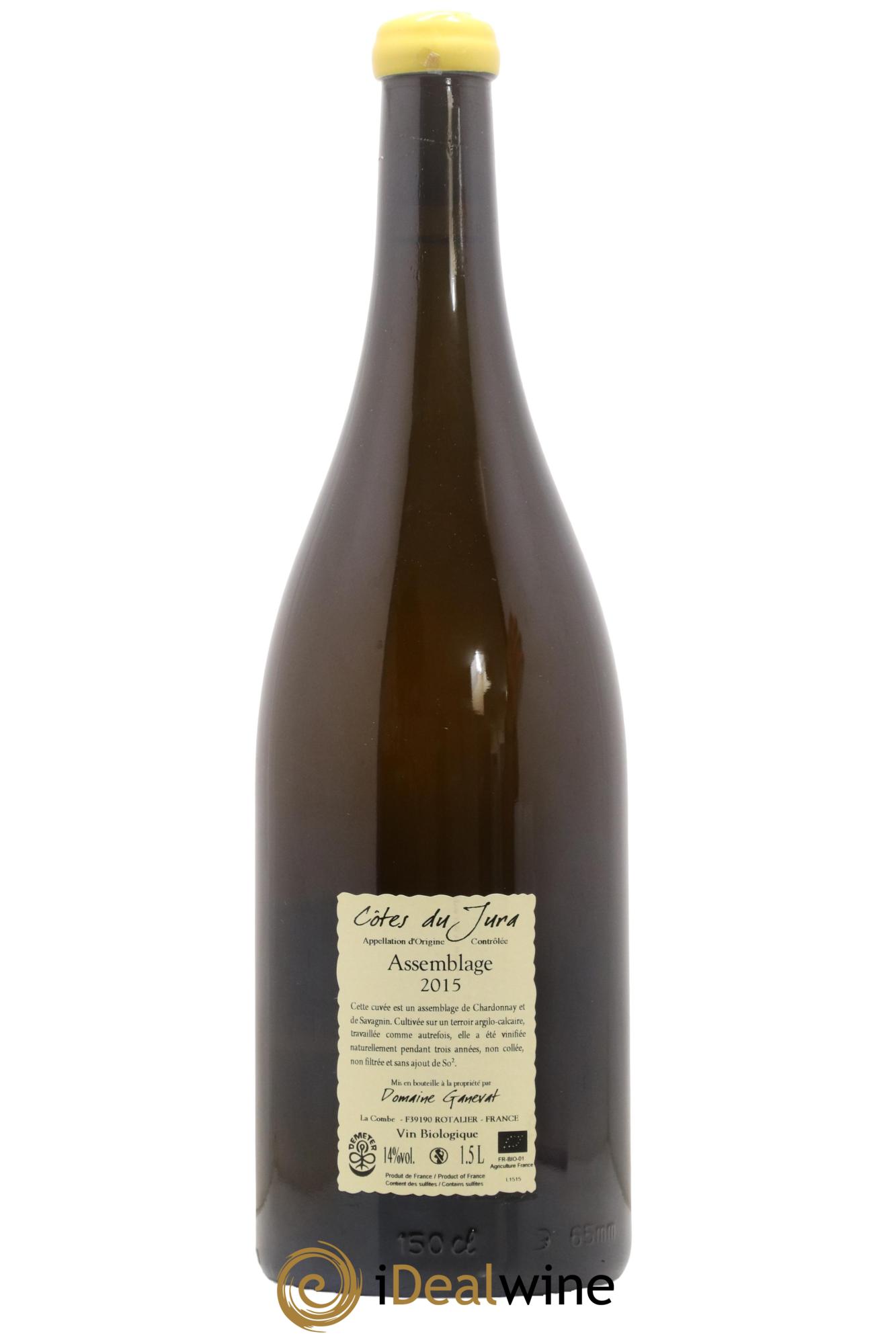 Côtes du Jura Cuvée Orégane Jean-François Ganevat (Domaine) 2015 - Lot de 1 magnum - 1