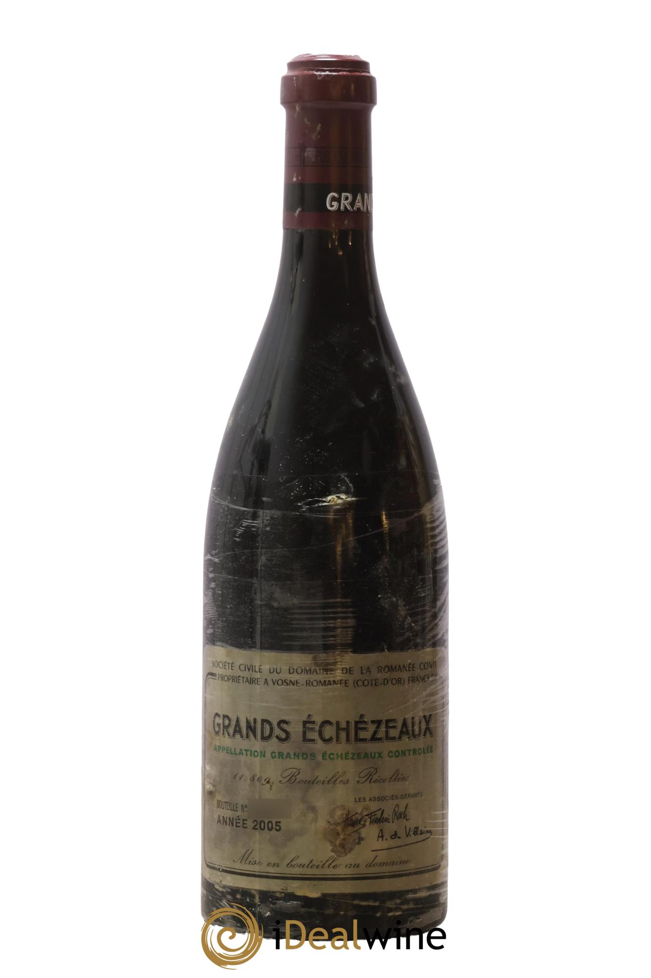 Grands-Echezeaux Grand Cru Domaine de la Romanée-Conti 2005 - Lot de 1 bouteille - 0