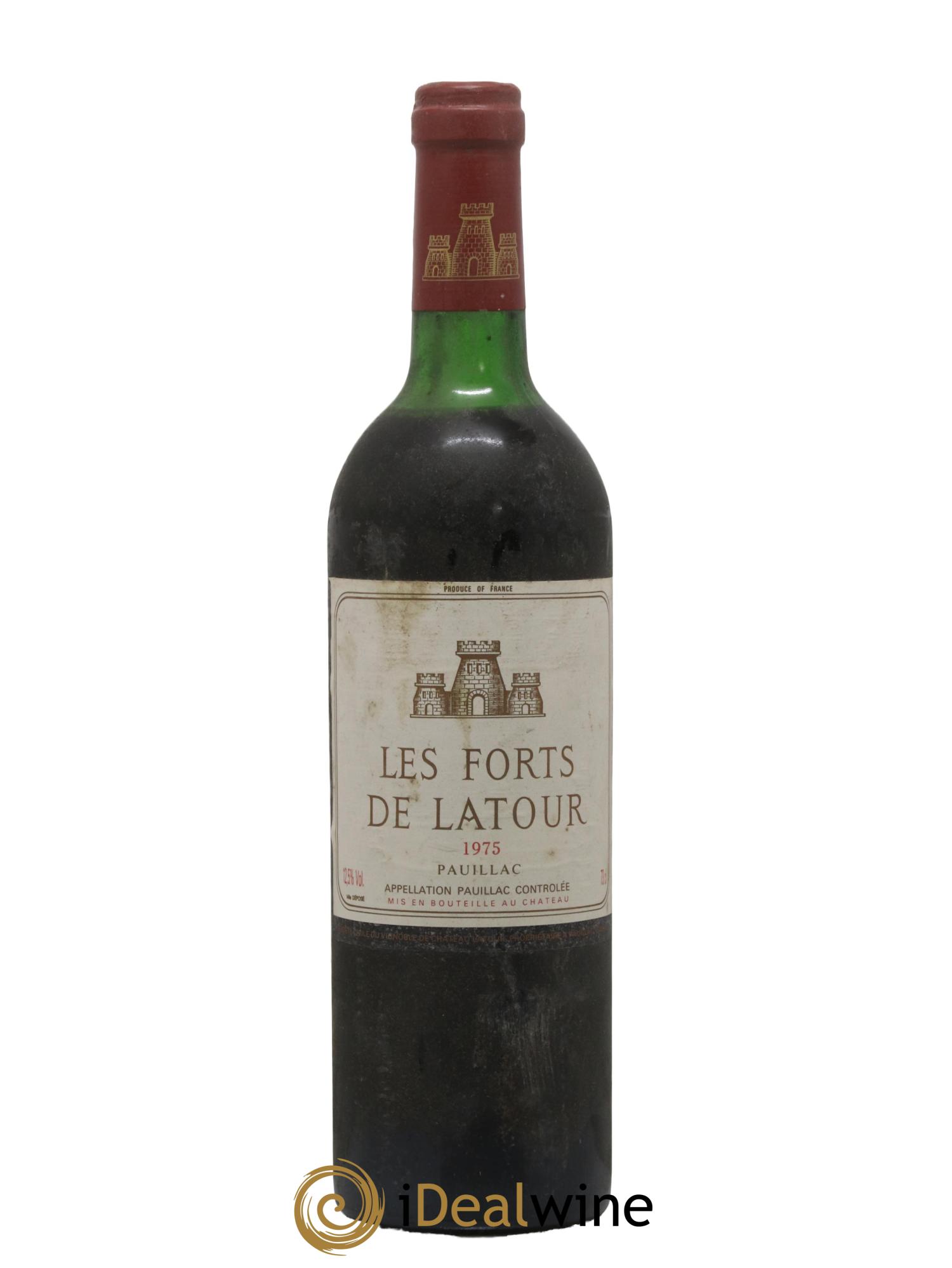 Les Forts de Latour Second Vin 1975 - Lot de 1 bouteille - 0