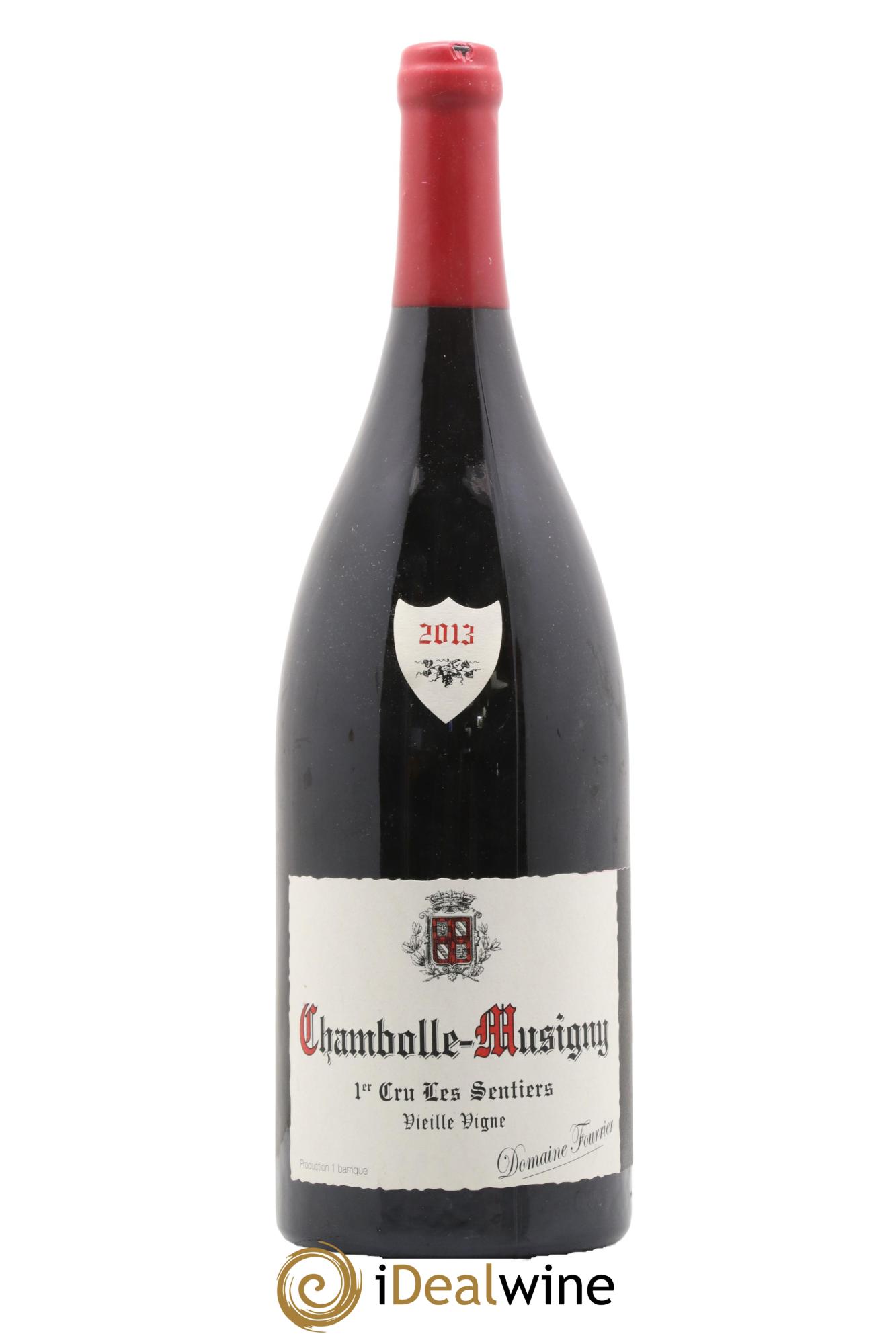 Chambolle-Musigny 1er Cru Les Sentiers Vieilles vignes Domaine J.Fourrier 2013 - Posten von 1 Magnum - 0