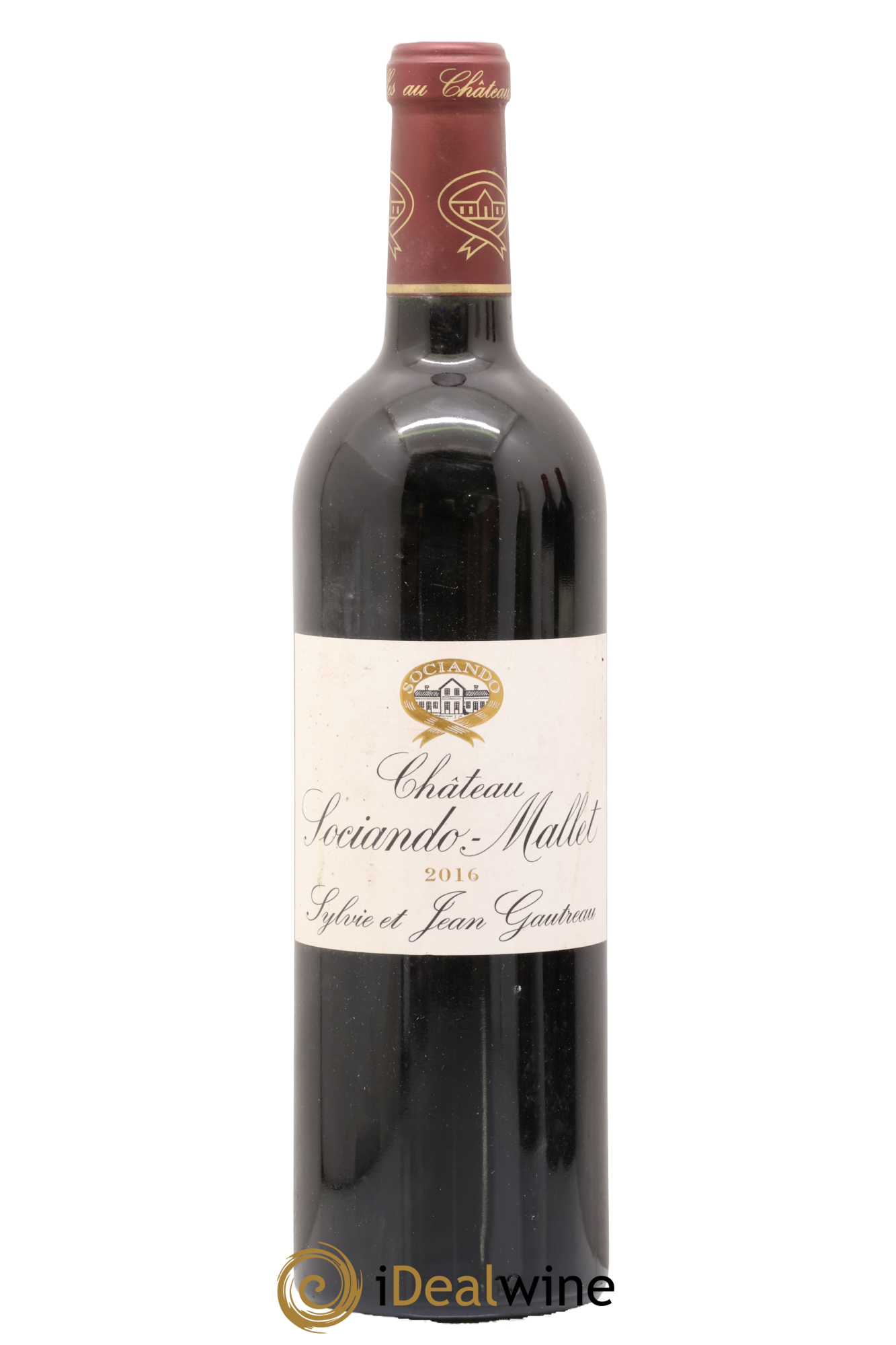 Château Sociando Mallet 2016 - Lot of 1 bottle - 0