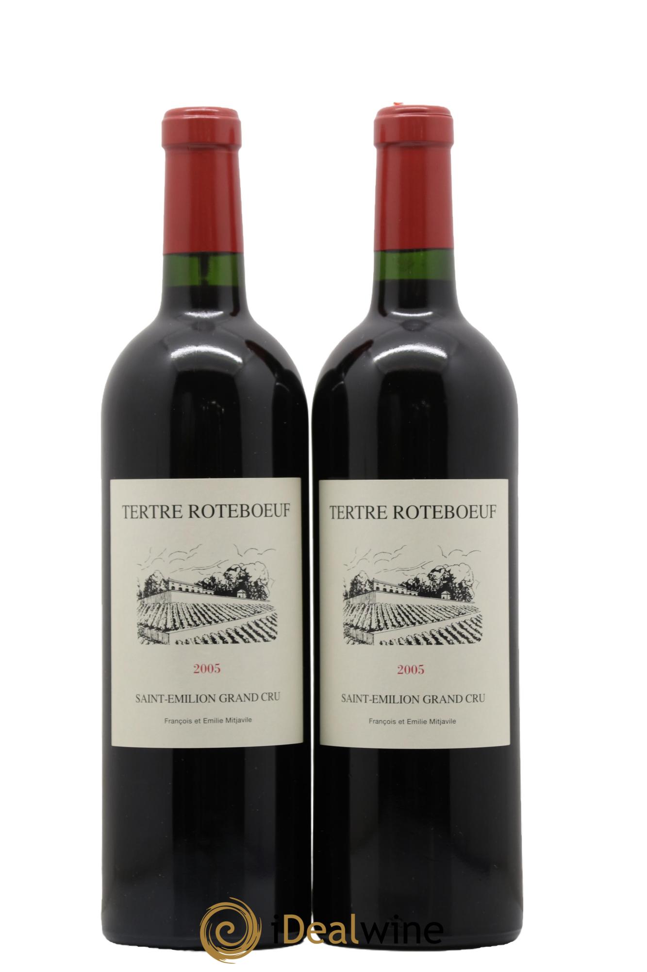 Château Tertre Roteboeuf 2005 - Posten von 2 Flaschen - 0