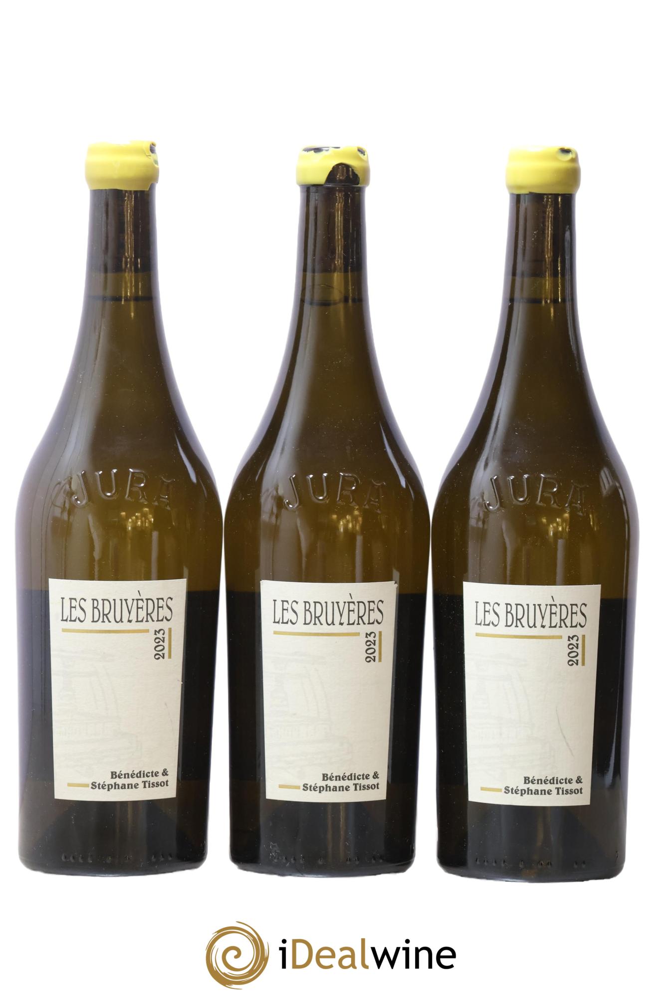 Arbois Chardonnay Les Bruyères Bénédicte et Stéphane Tissot 2023 - Lot de 3 bouteilles - 0