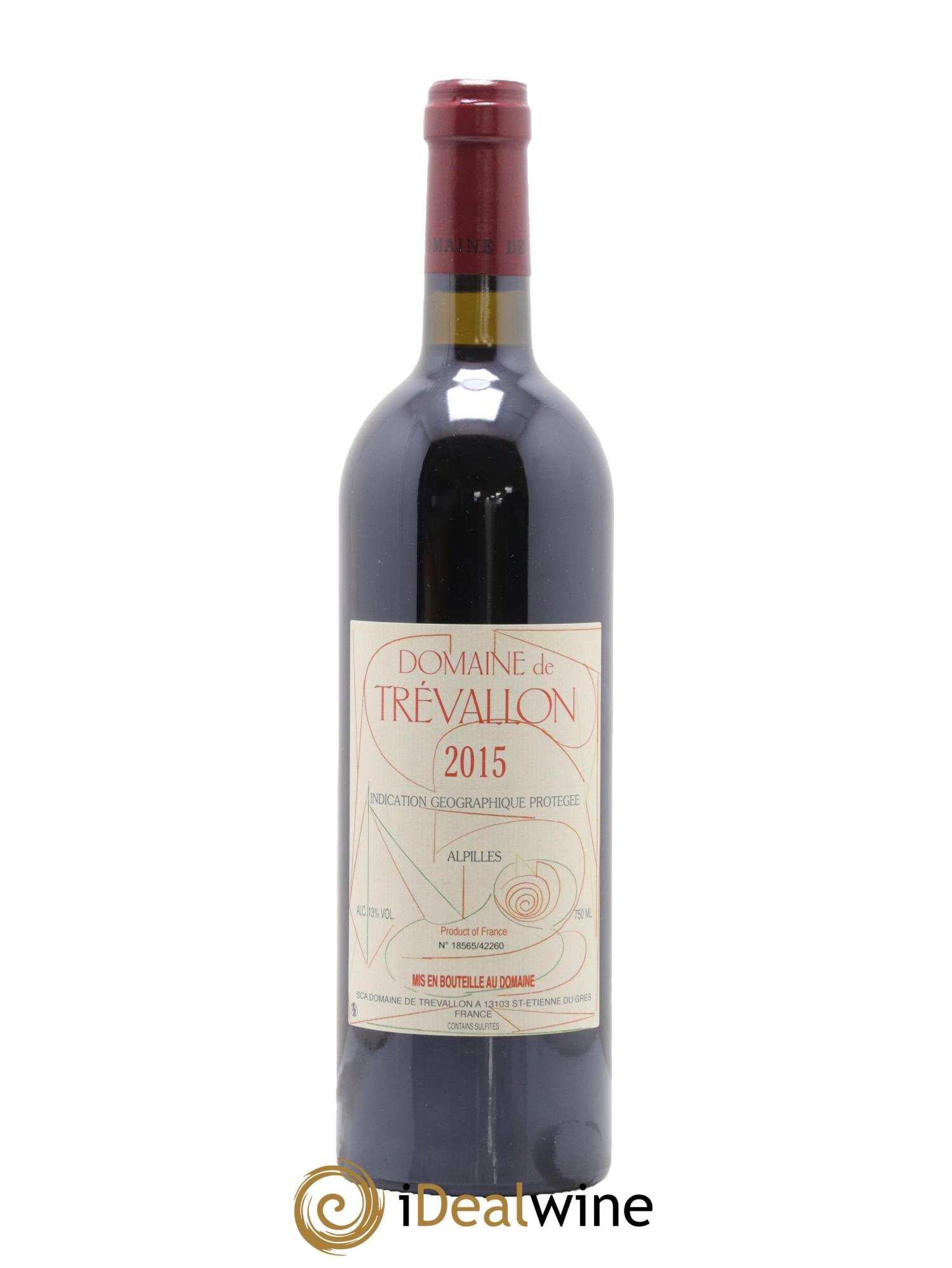 IGP Alpilles Trévallon (Domaine de) Eloi Dürrbach 2015 - Posten von 1 Flasche - 0