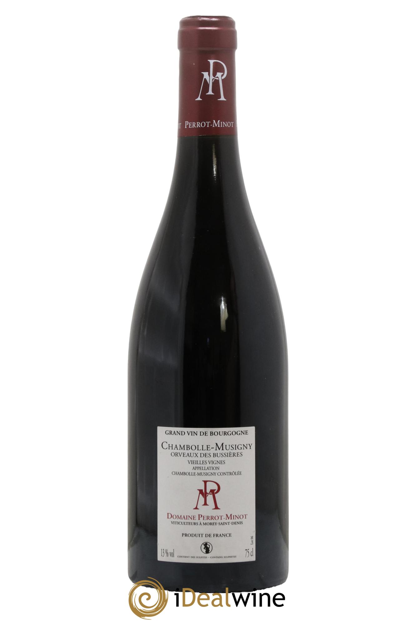 Chambolle-Musigny Orveaux des Bussières Vieilles Vignes Perrot-Minot 2019 - Posten von 1 Flasche - 1