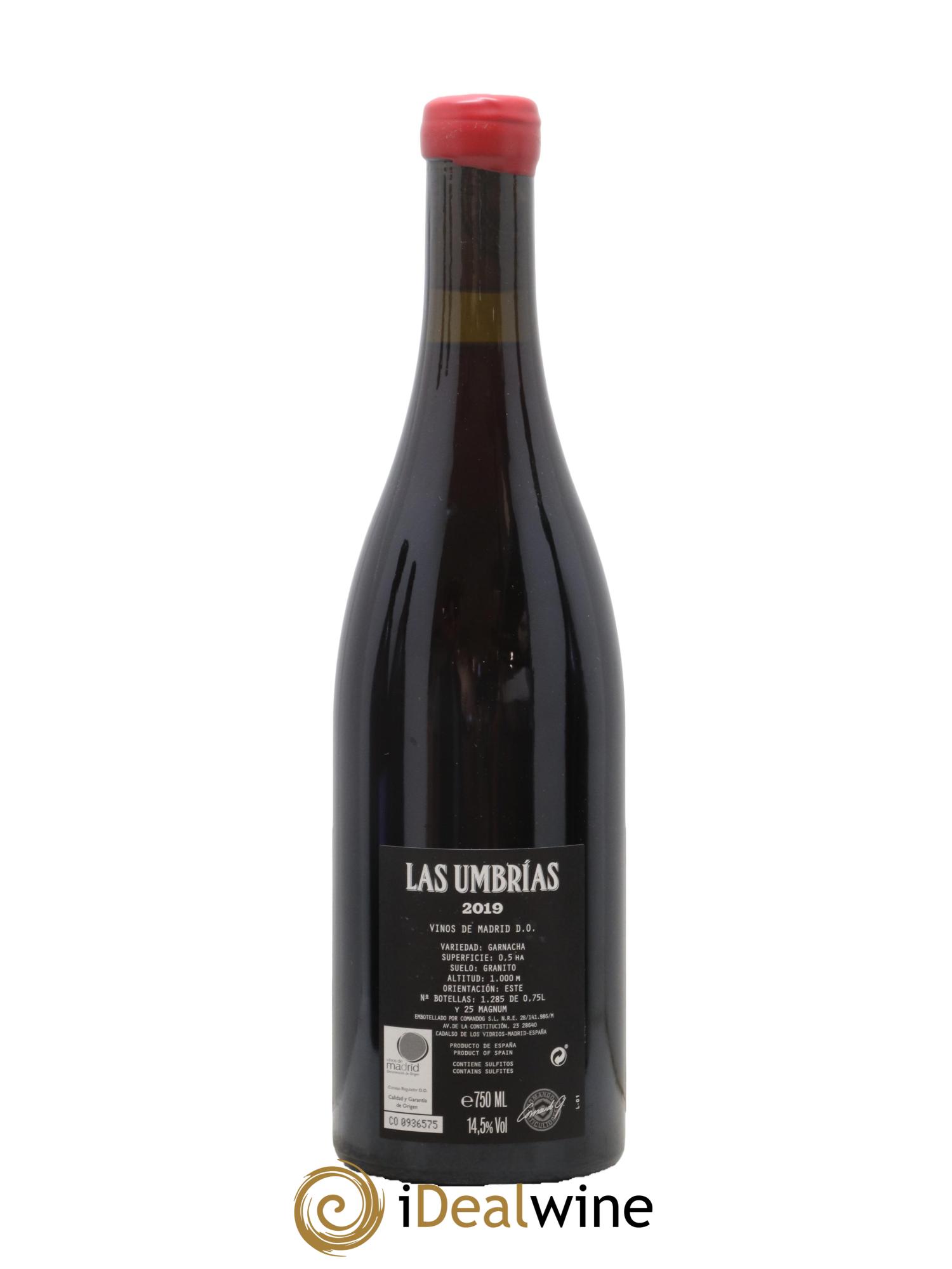 Vinos de Madrid DO Comando G Las Umbrias  2019 - Lot of 1 bottle - 1