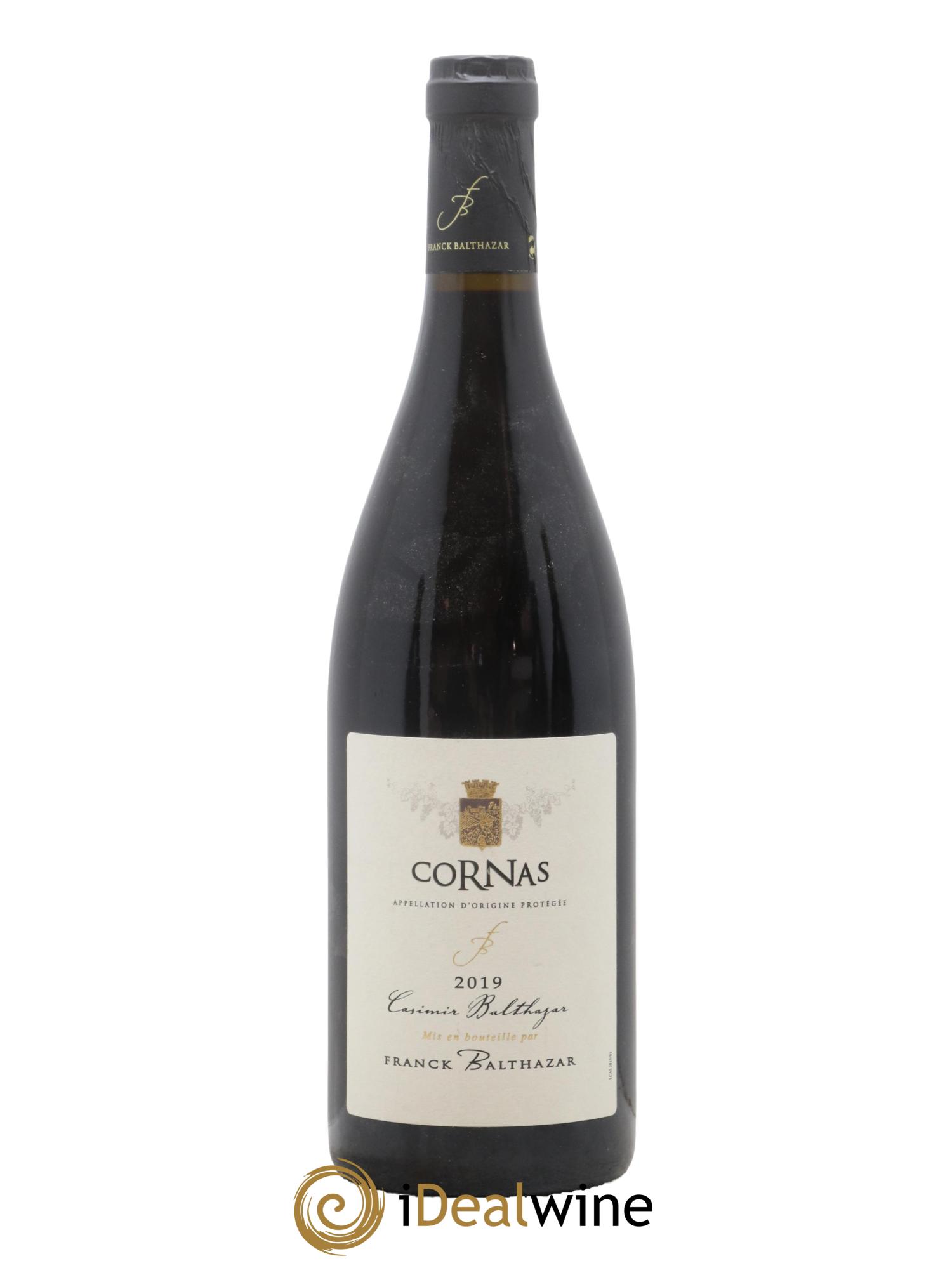 Cornas Cuvée Casimir Balthazar Franck Balthazar (Domaine) 2019 - Lot de 1 bouteille - 0