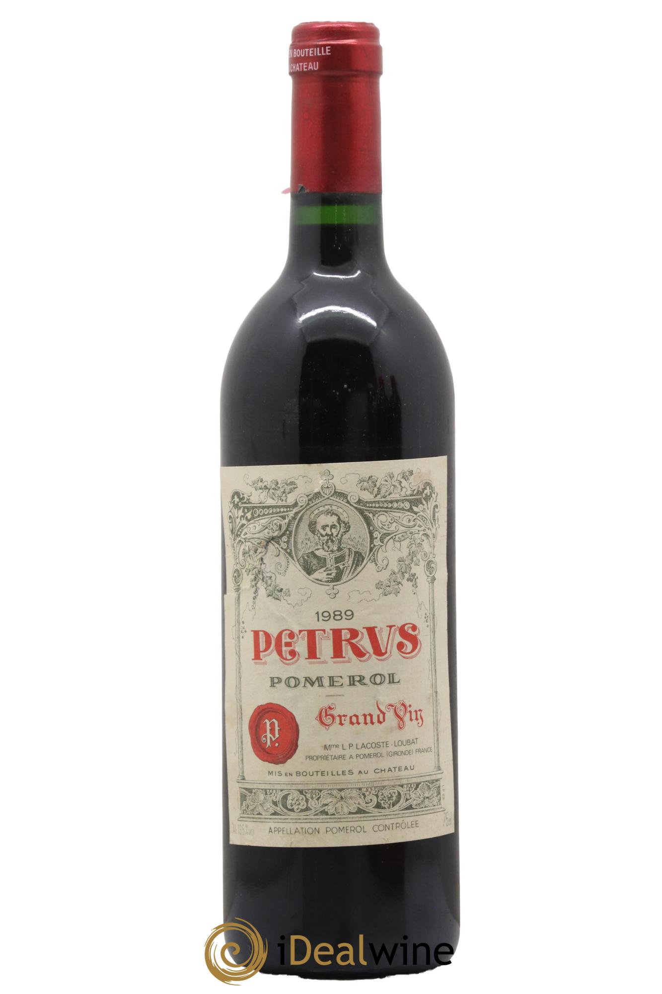 Petrus 1989 - Lot de 1 bouteille - 0