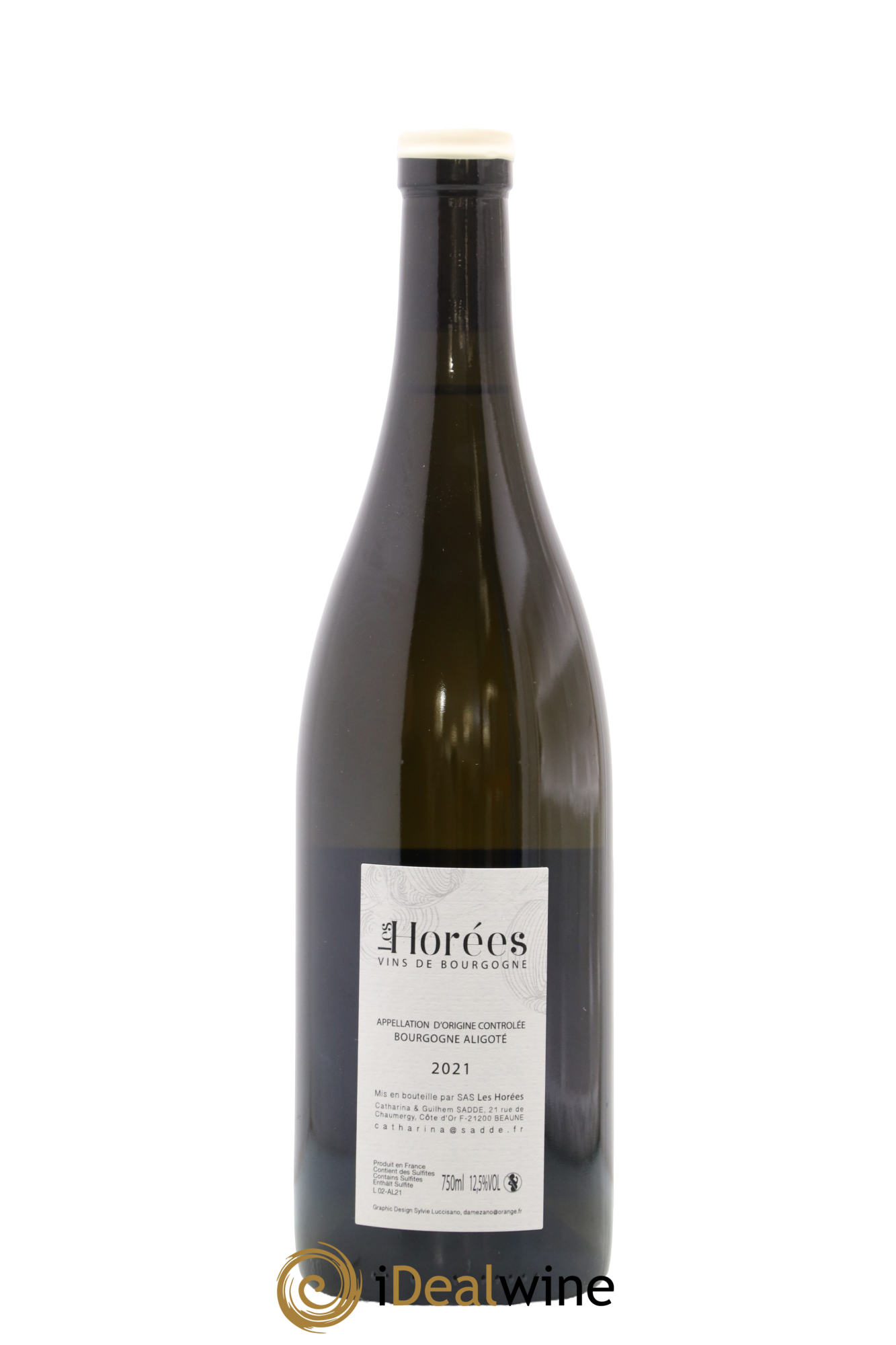 Bourgogne Aligoté En Coulezain Les Horées 2021 - Lot de 1 bouteille - 1
