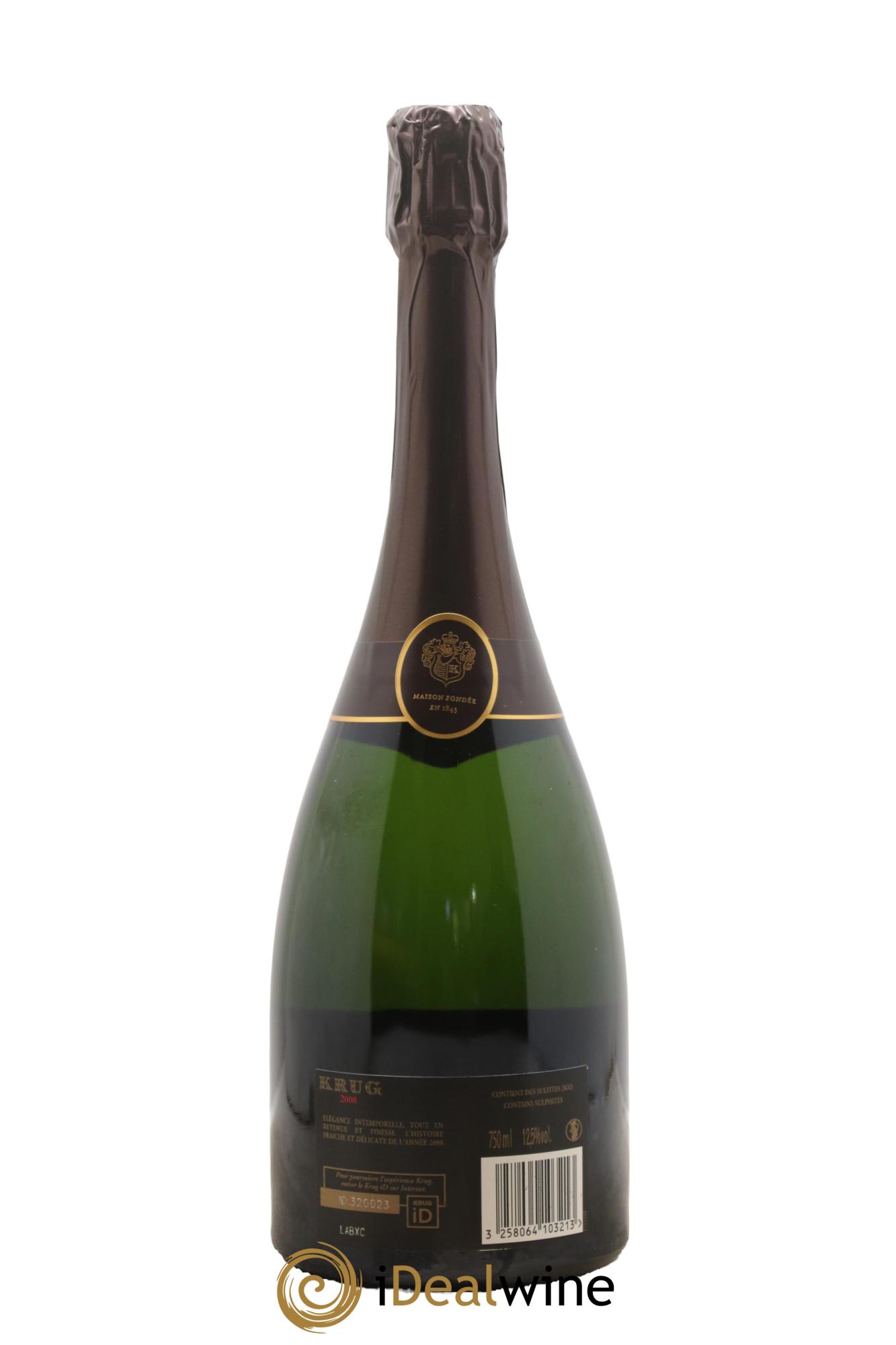 Vintage Krug 2008 - Lot of 1 bottle - 1