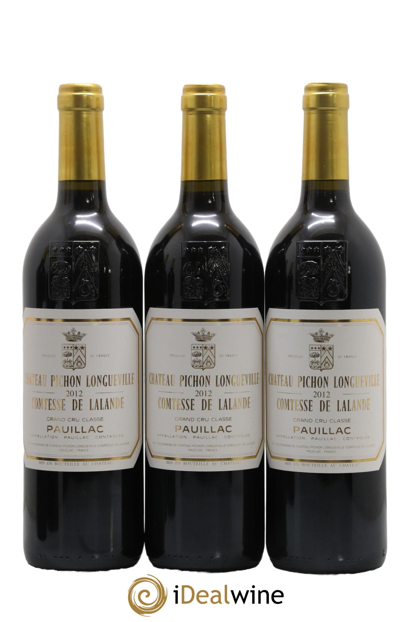 Château Pichon Longueville Comtesse de Lalande 2ème Grand Cru Classé 2012 - Lot de 12 bouteilles - 2
