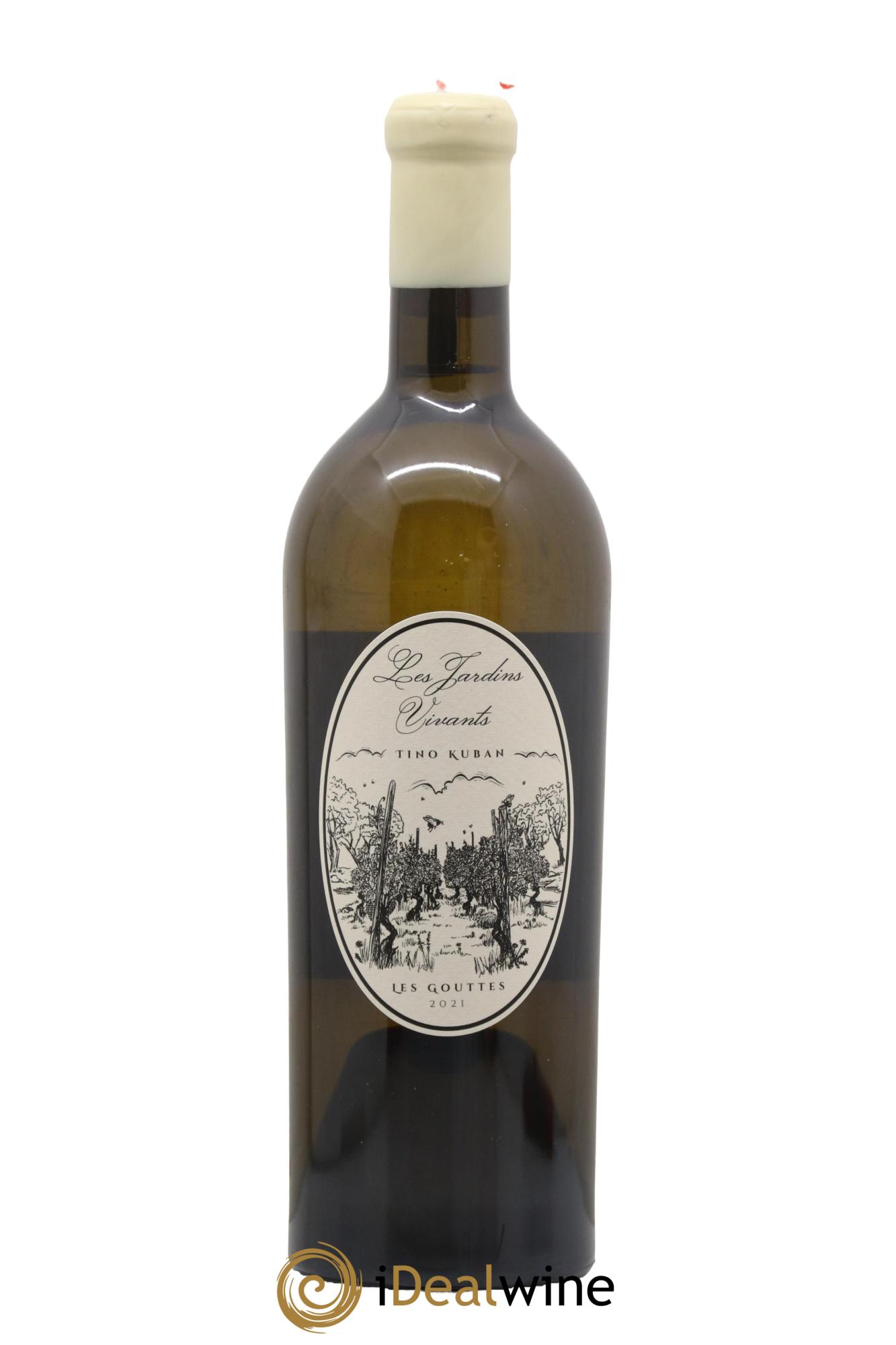 Vin de France Les Gouttes Tino Kuban Les Jardins Vivants 2021 - Lot de 1 bouteille - 0