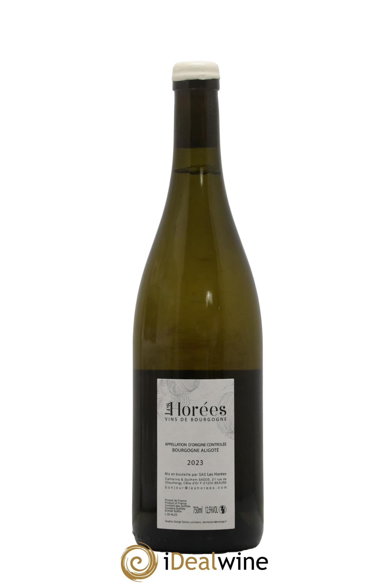 Bourgogne Aligoté En Coulezain Les Horées 2023 - Lot of 1 bottle - 1