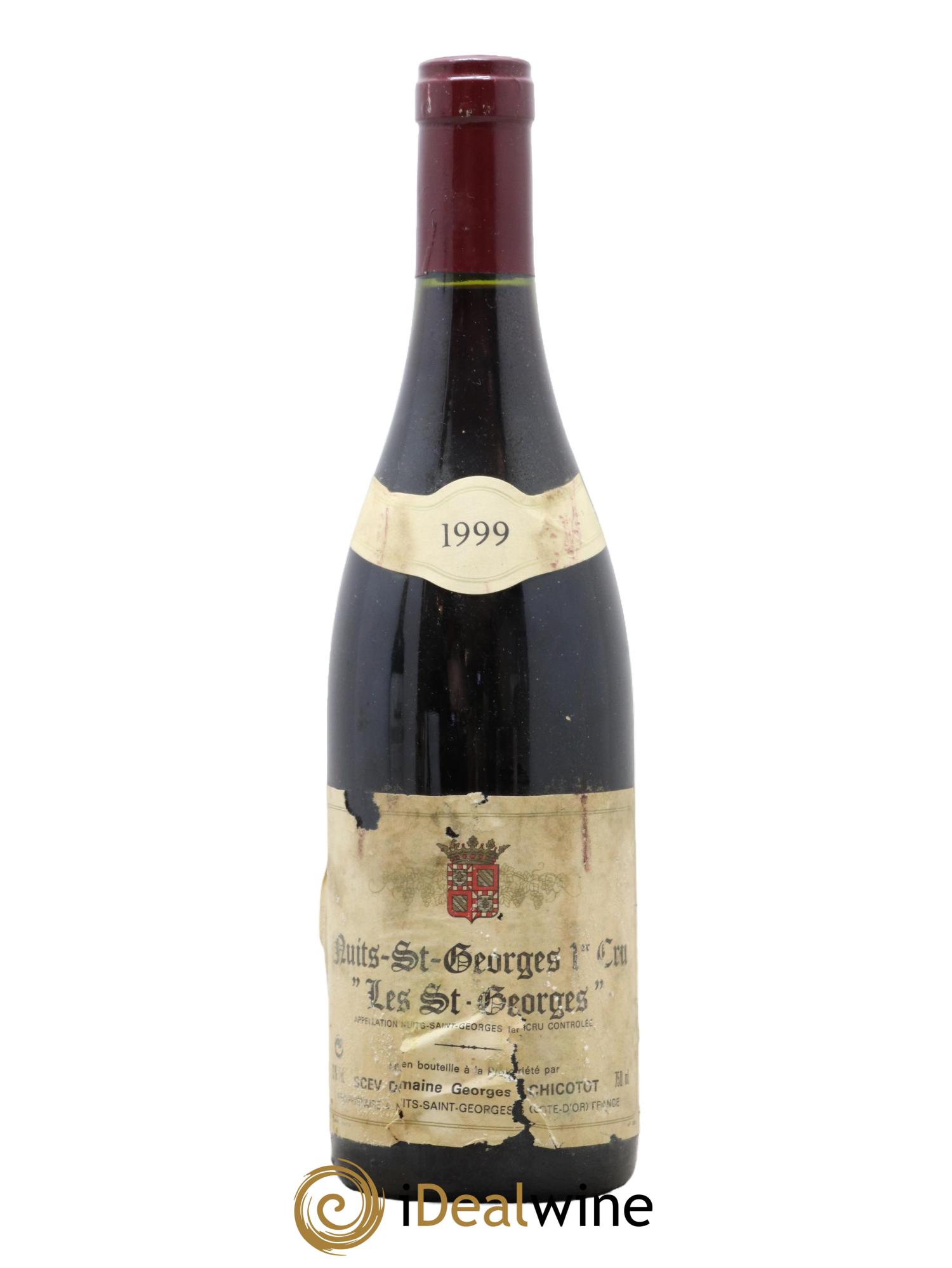 Nuits-Saint-Georges 1er Cru Les Saint-Georges Chicotot 1999 - Lot de 1 bouteille - 0