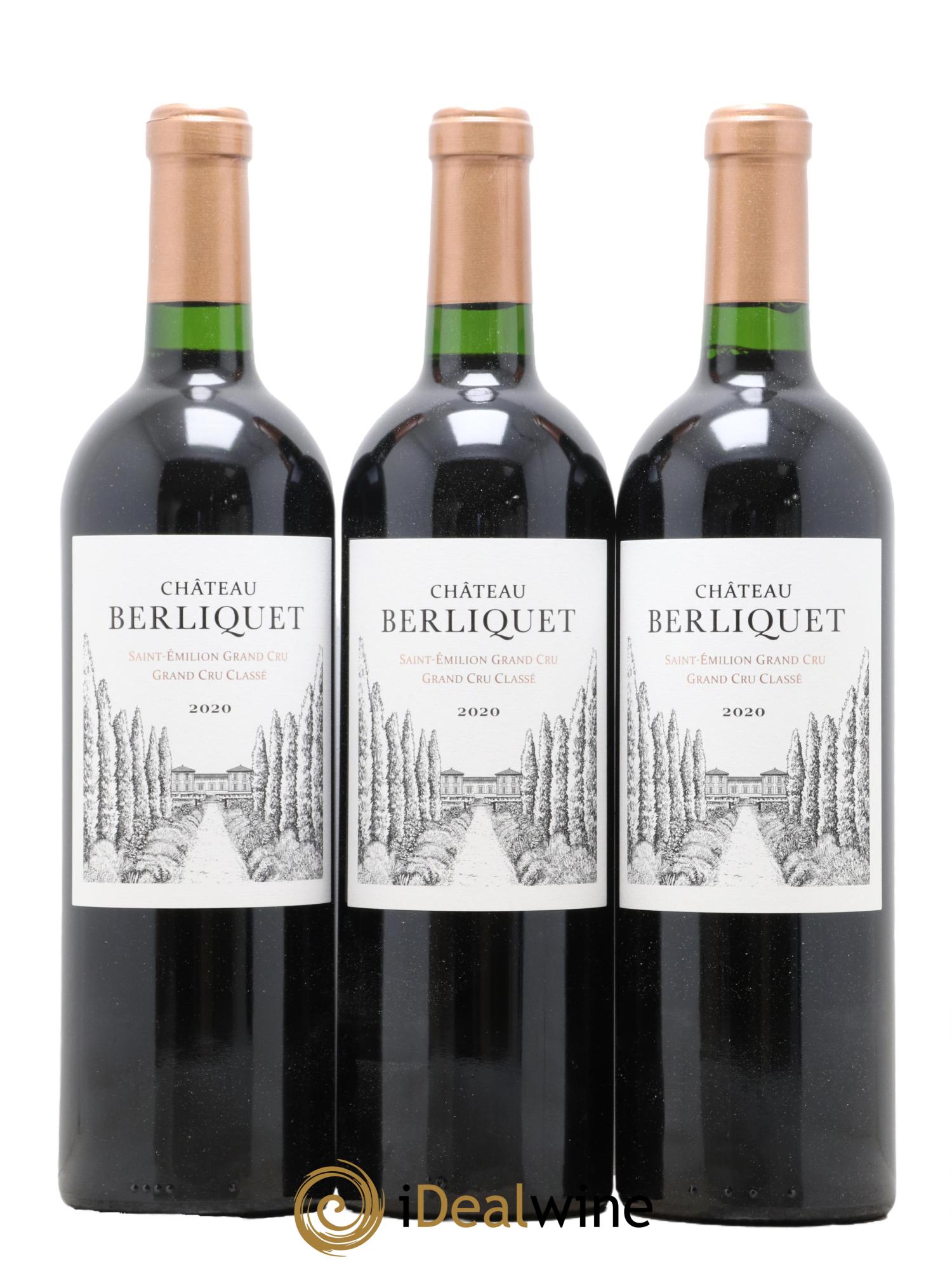 Château Berliquet Grand Cru Classé  2020 - Lot of 6 bottles - 2