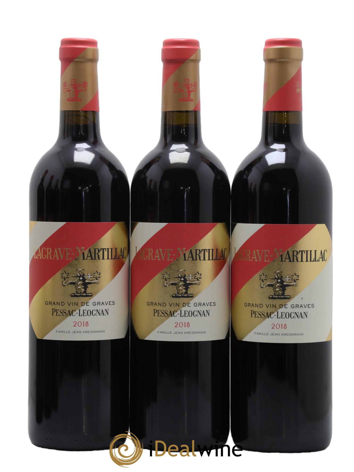 Lagrave Martillac Second Vin 2018 - Lot de 6 bouteilles - 2
