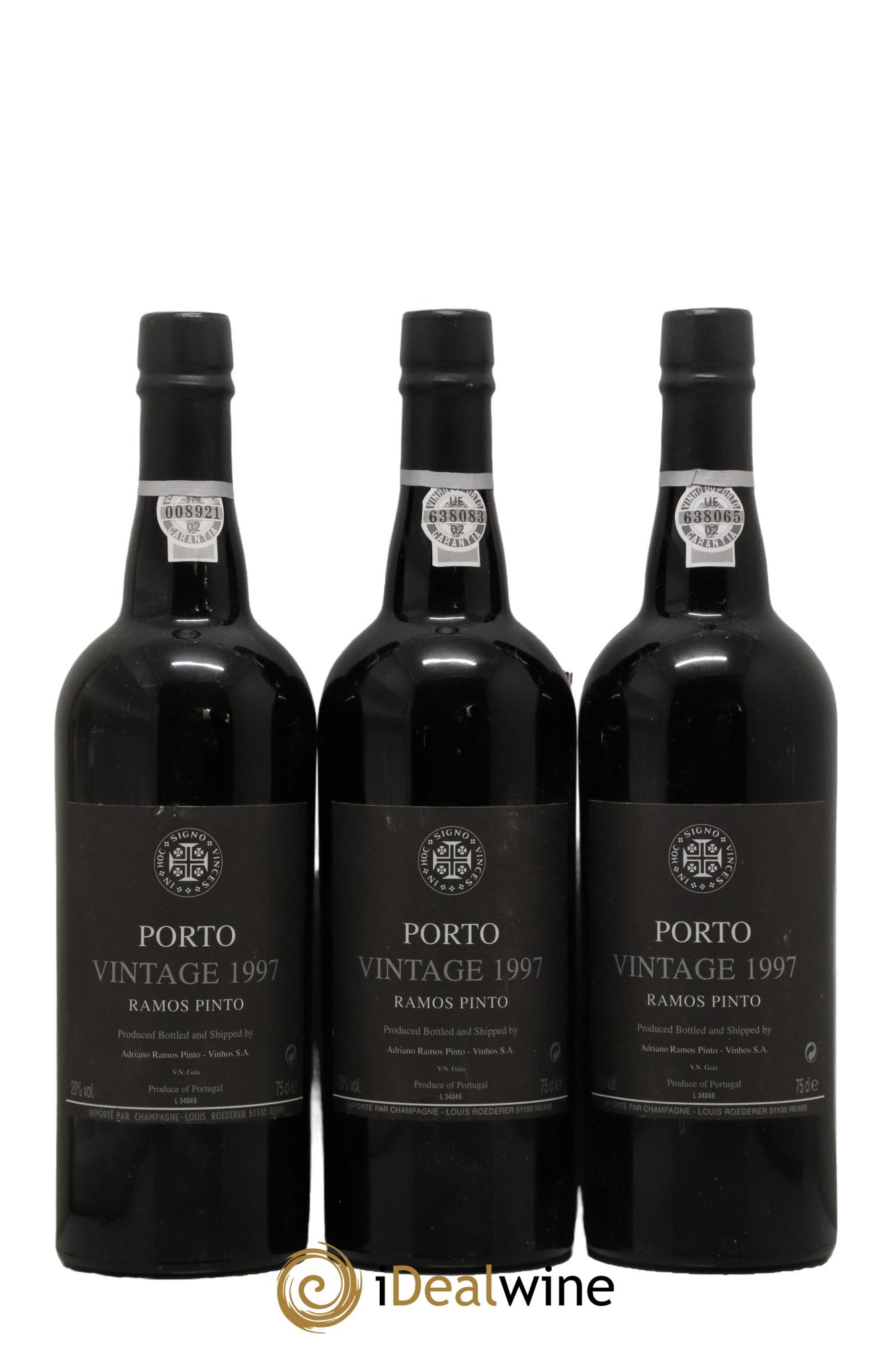Porto Ramos Pinto 1997 - Lotto di 3 bottiglie - 0