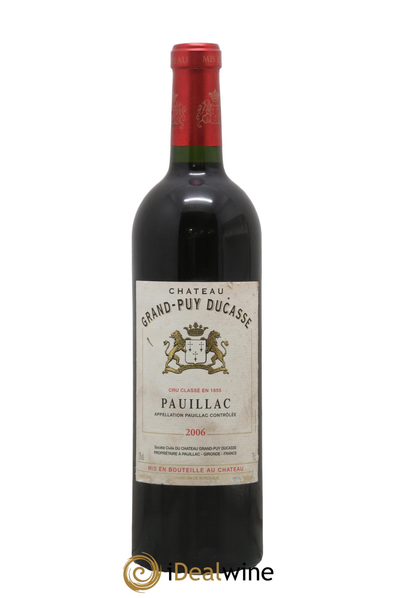 Château Grand Puy Ducasse 5ème Grand Cru Classé 2006 - Lotto di 1 bottiglia - 0