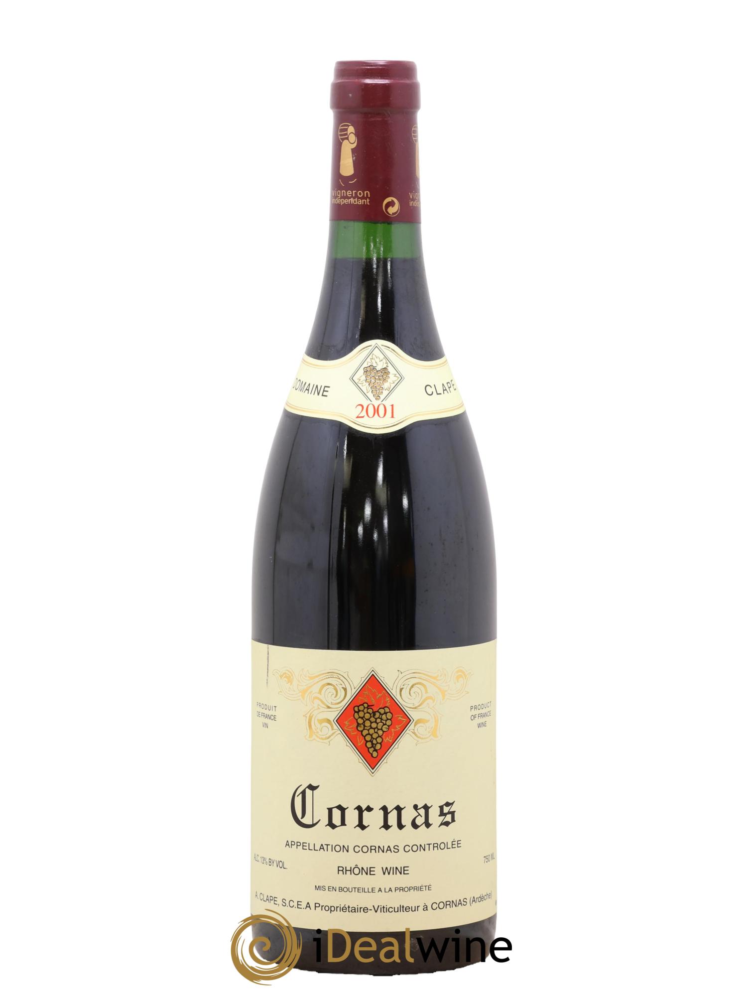 Cornas Auguste Clape 2001 - Lot de 1 bouteille - 0