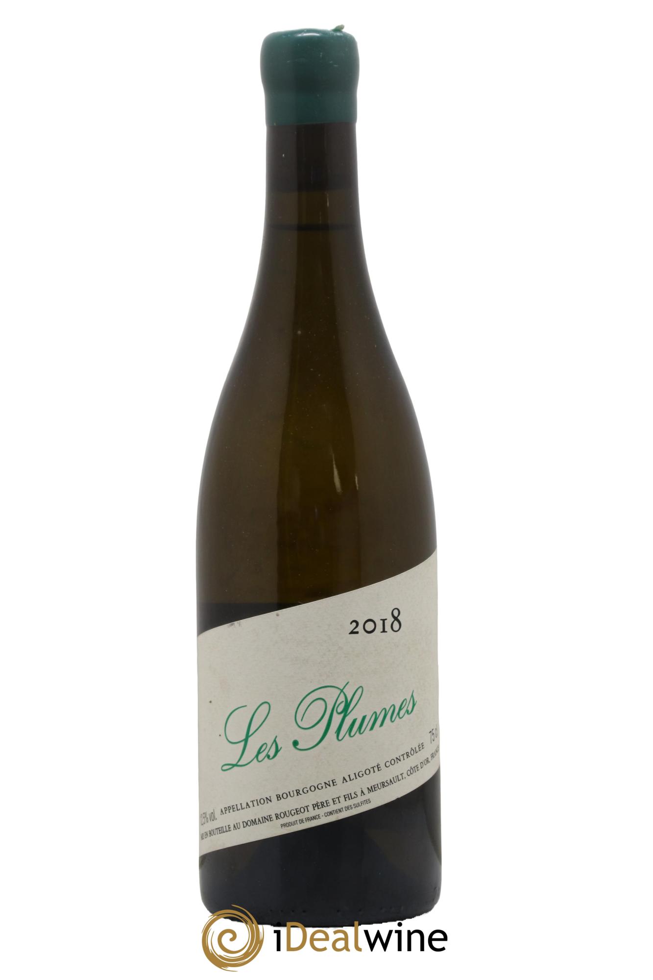 Bourgogne Aligoté Les Plumes Rougeot Père et Fils 2018 - Lotto di 1 bottiglia - 0