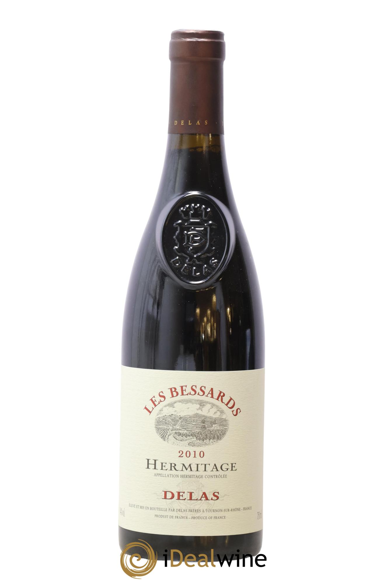 Hermitage Les Bessards Delas Frères 2010 - Lot de 1 bouteille - 0