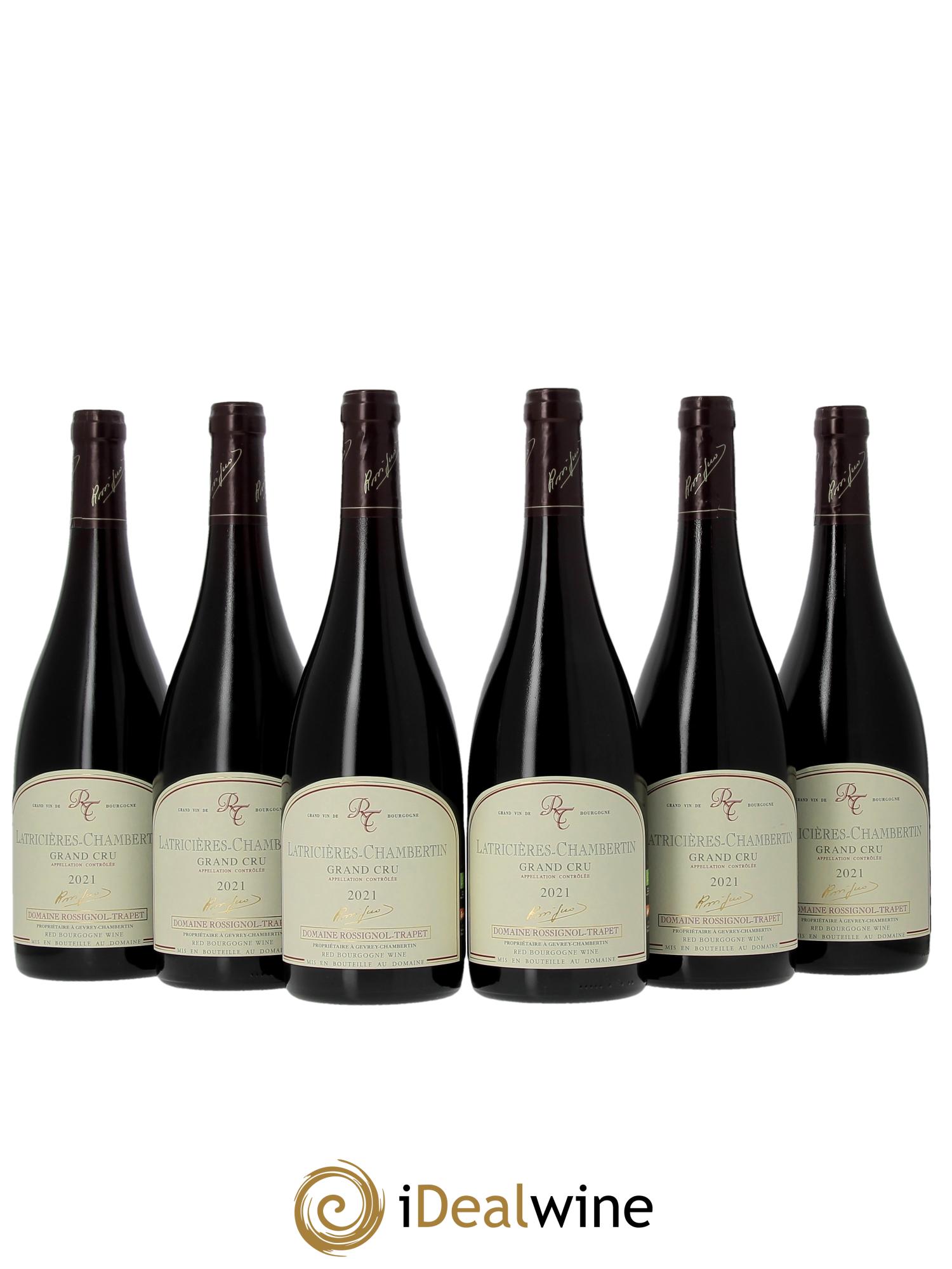 Latricières-Chambertin Grand Cru Rossignol-Trapet (Domaine) 2021 - Lot de 6 bouteilles - 0