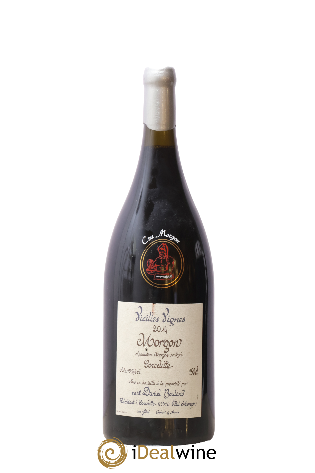 Morgon Corcelette Vieilles Vignes Daniel Bouland (Domaine) 2014 - Lot de 1 magnum - 0