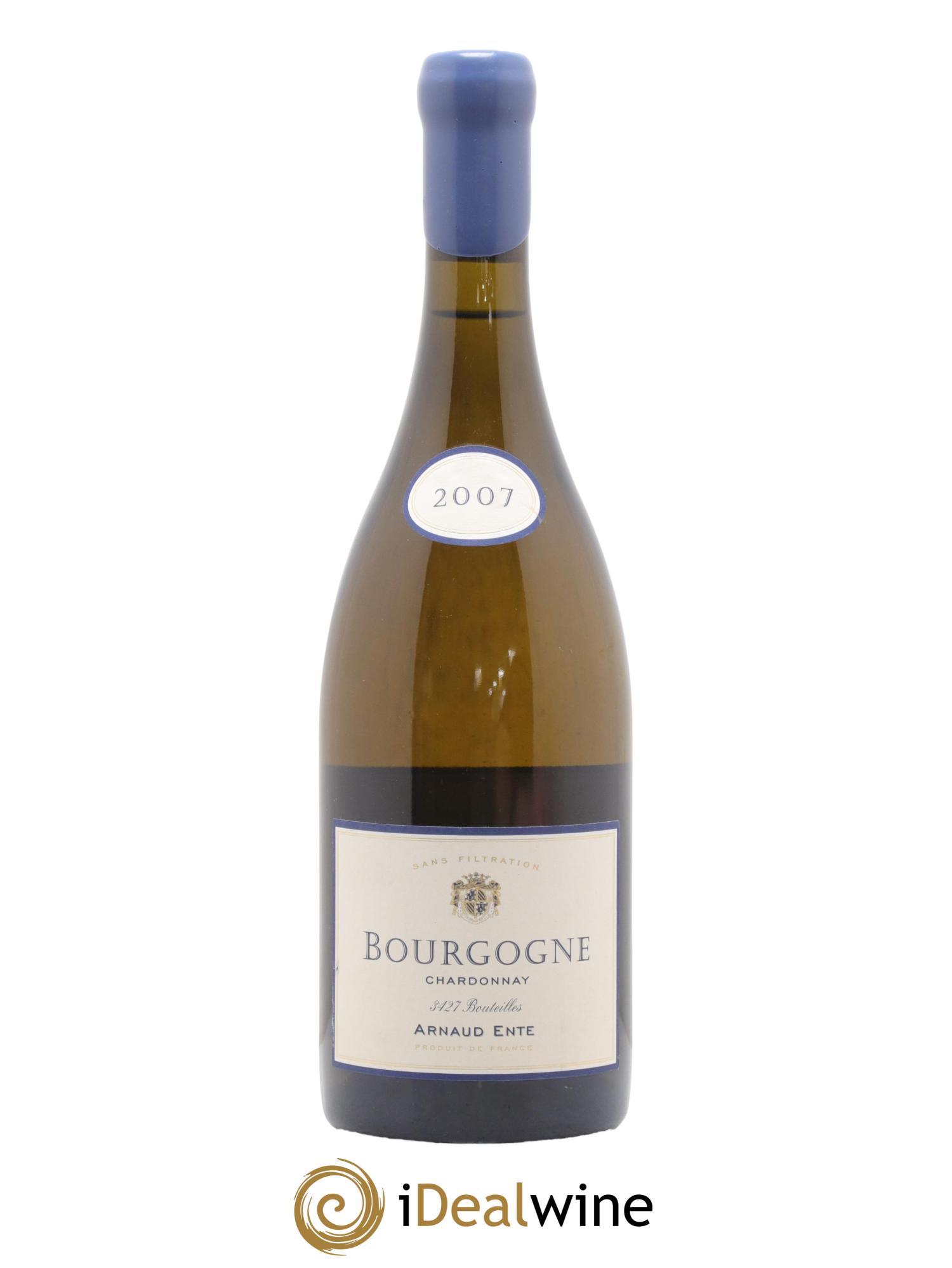 Bourgogne Chardonnay Arnaud Ente 2007 - Lot de 1 bouteille - 0