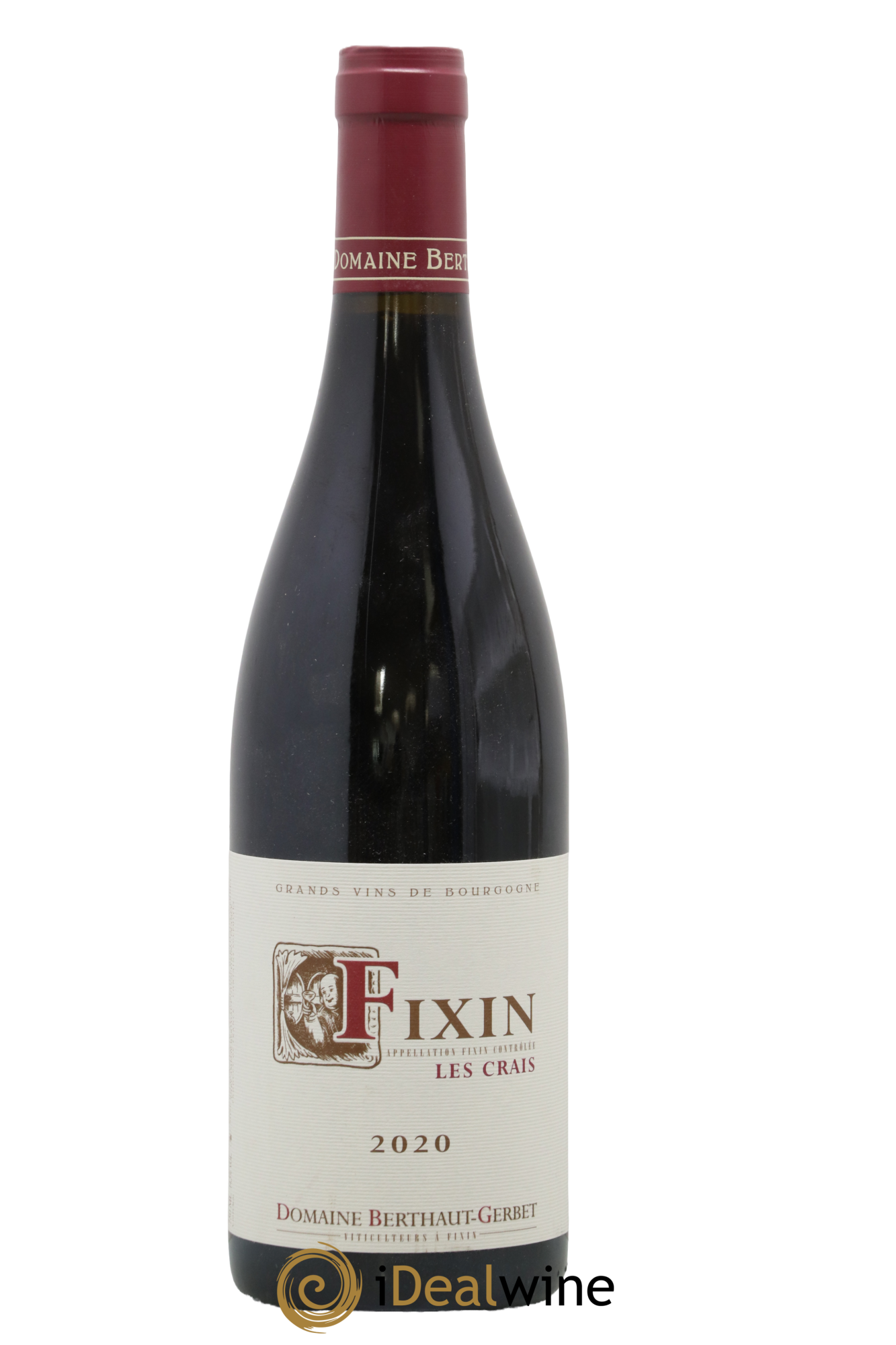 Fixin Les Craies Berthaut Gerbet (Domaine) 2020 - Lot de 1 bouteille - 0