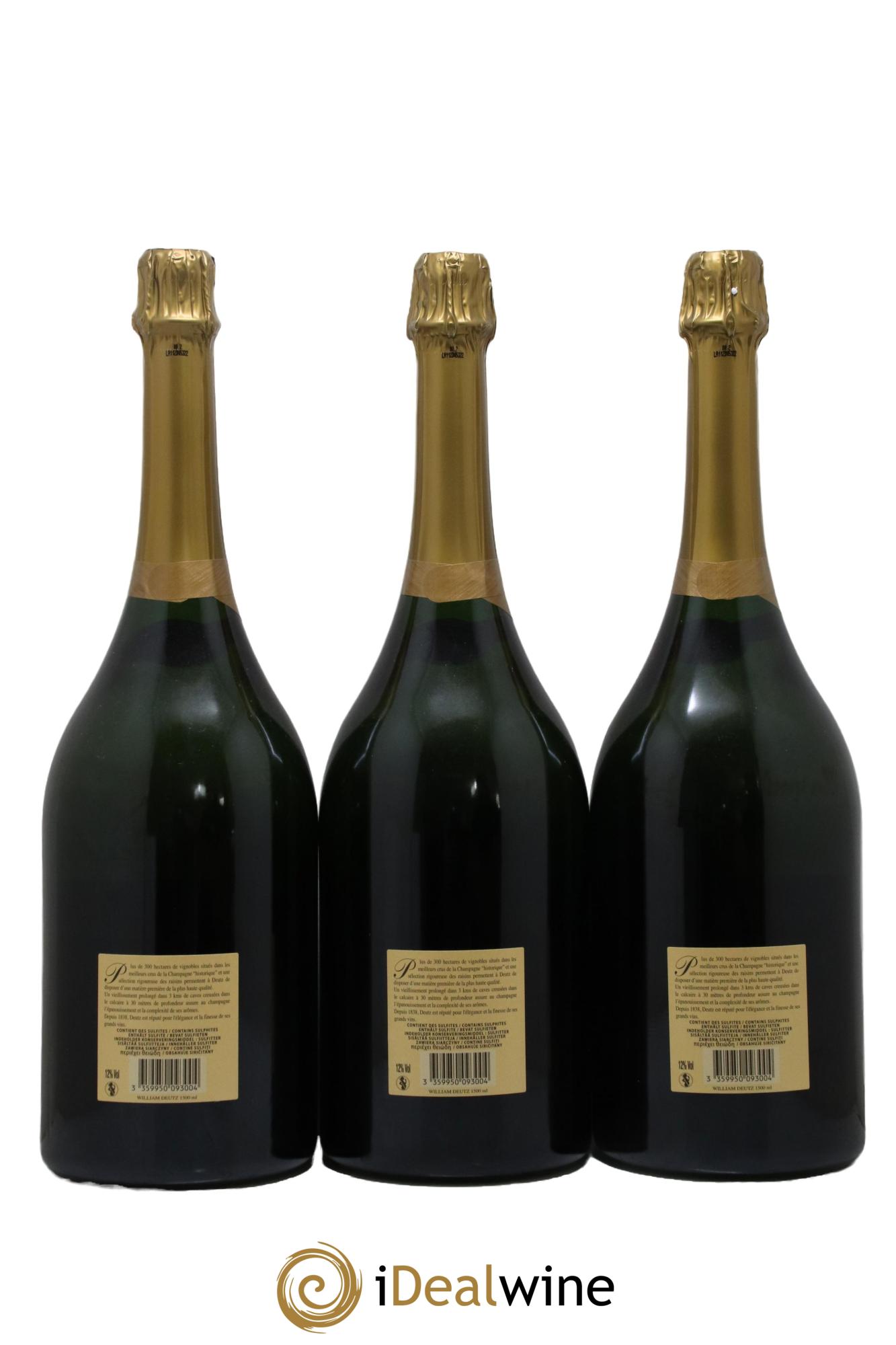 Cuvée William Deutz Deutz 2008 - Lot de 3 magnums - 1