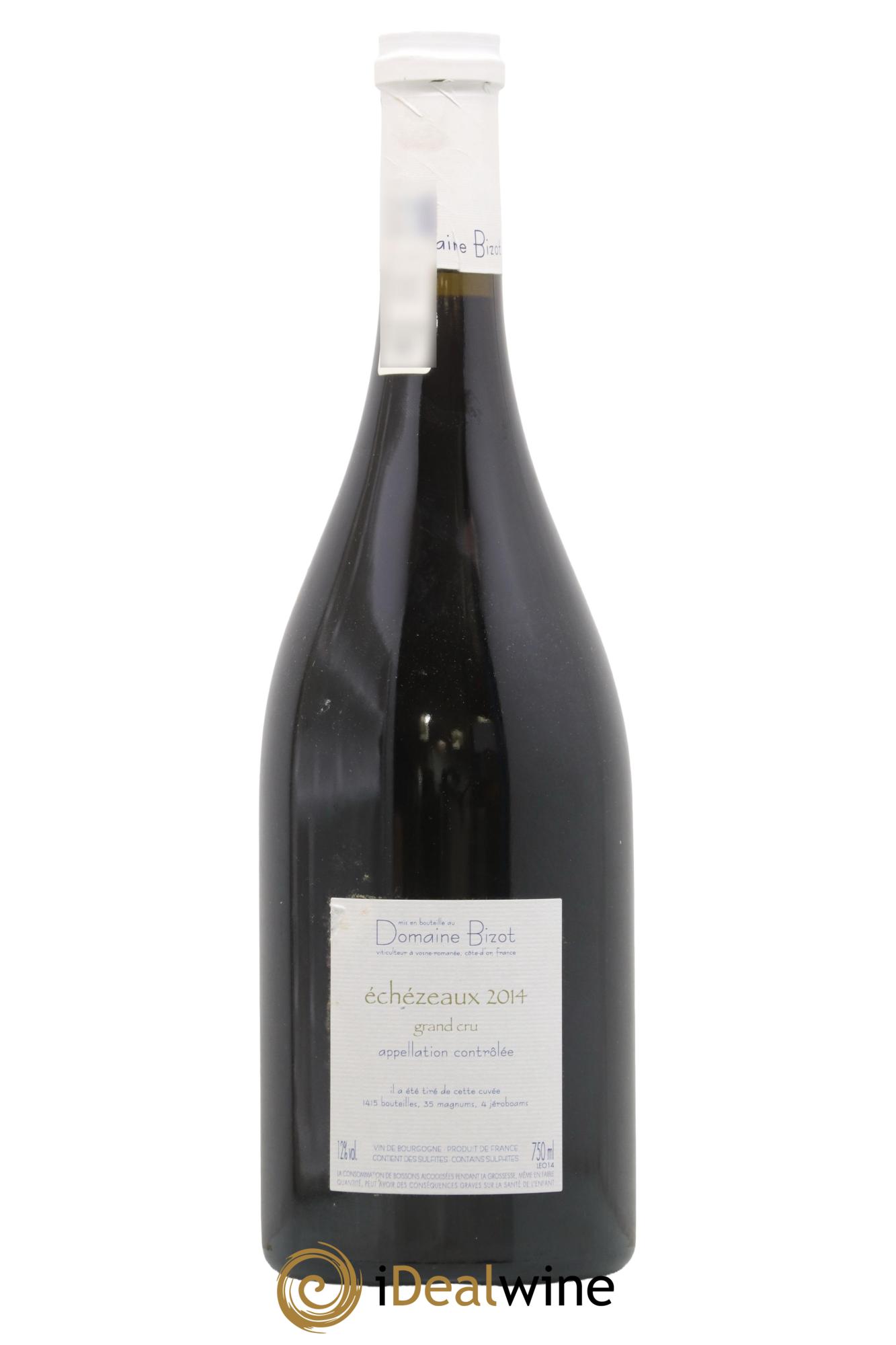 Echezeaux Grand Cru Bizot (Domaine) 2014 - Posten von 1 Flasche - 1