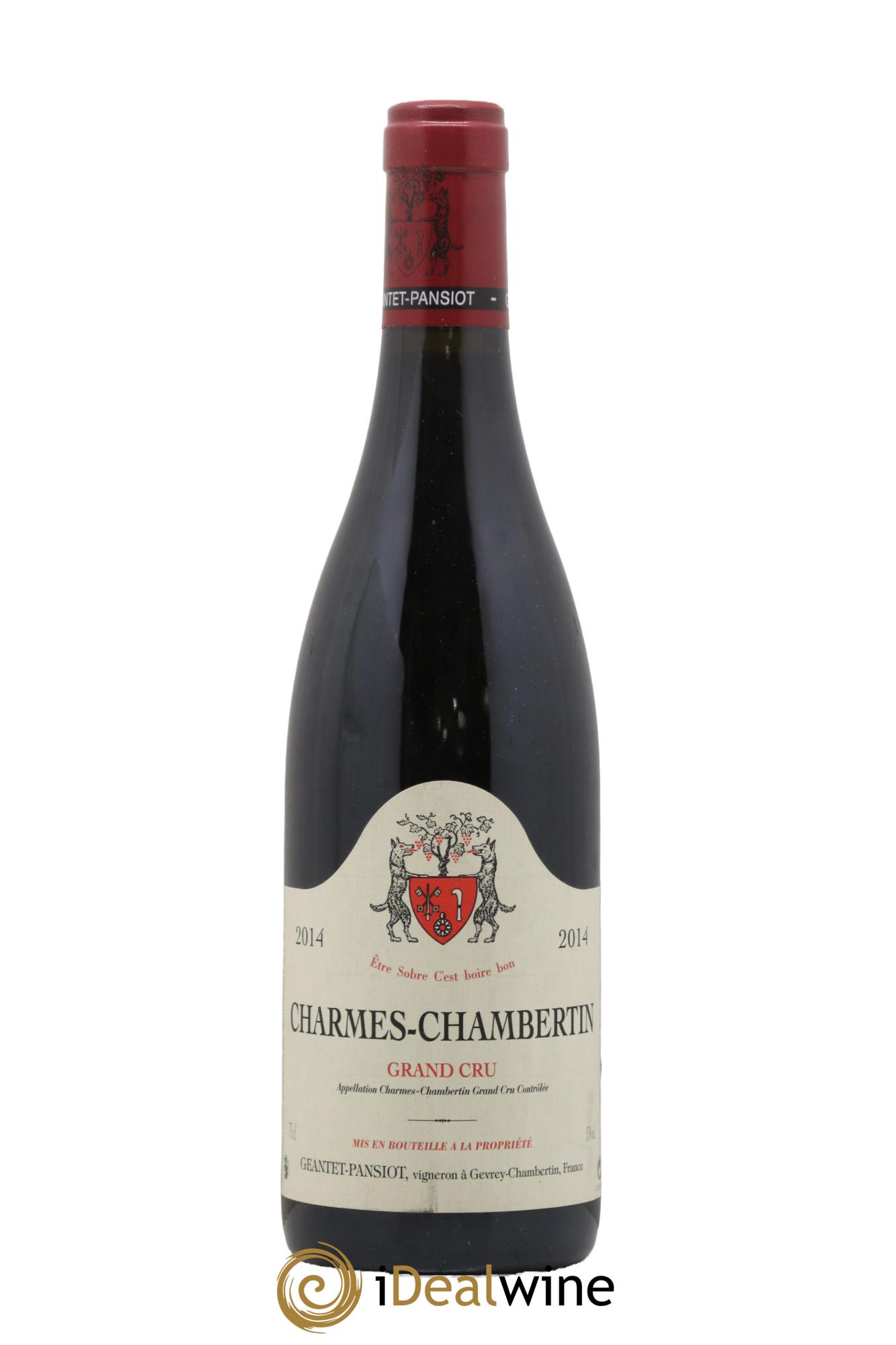 Charmes-Chambertin Grand Cru Geantet-Pansiot 2014 - Posten von 1 Flasche - 0