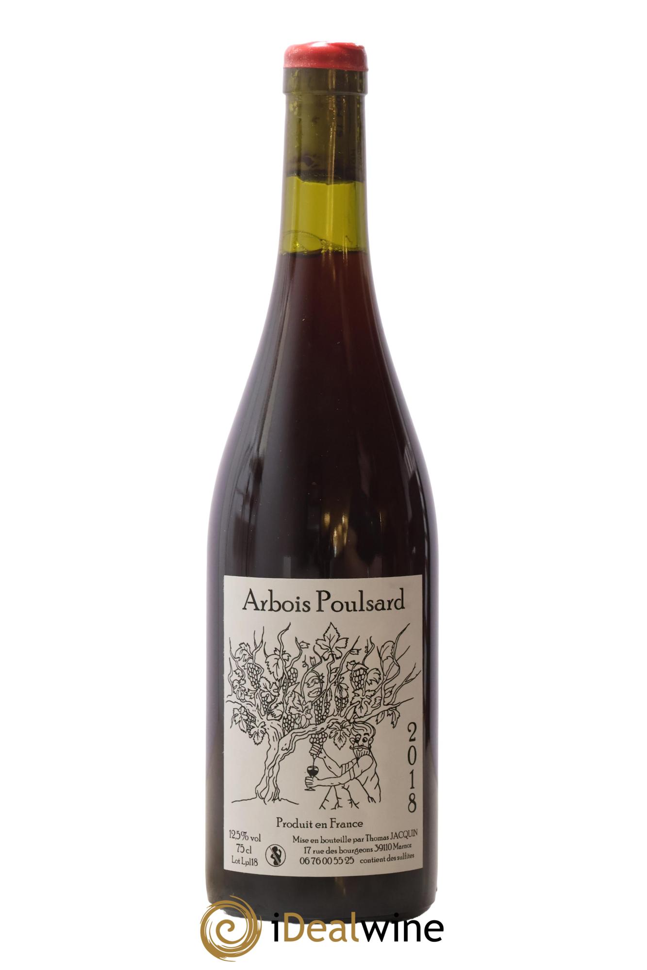 Arbois Poulsard Thomas Jacquin 2018 - Posten von 1 Flasche - 0