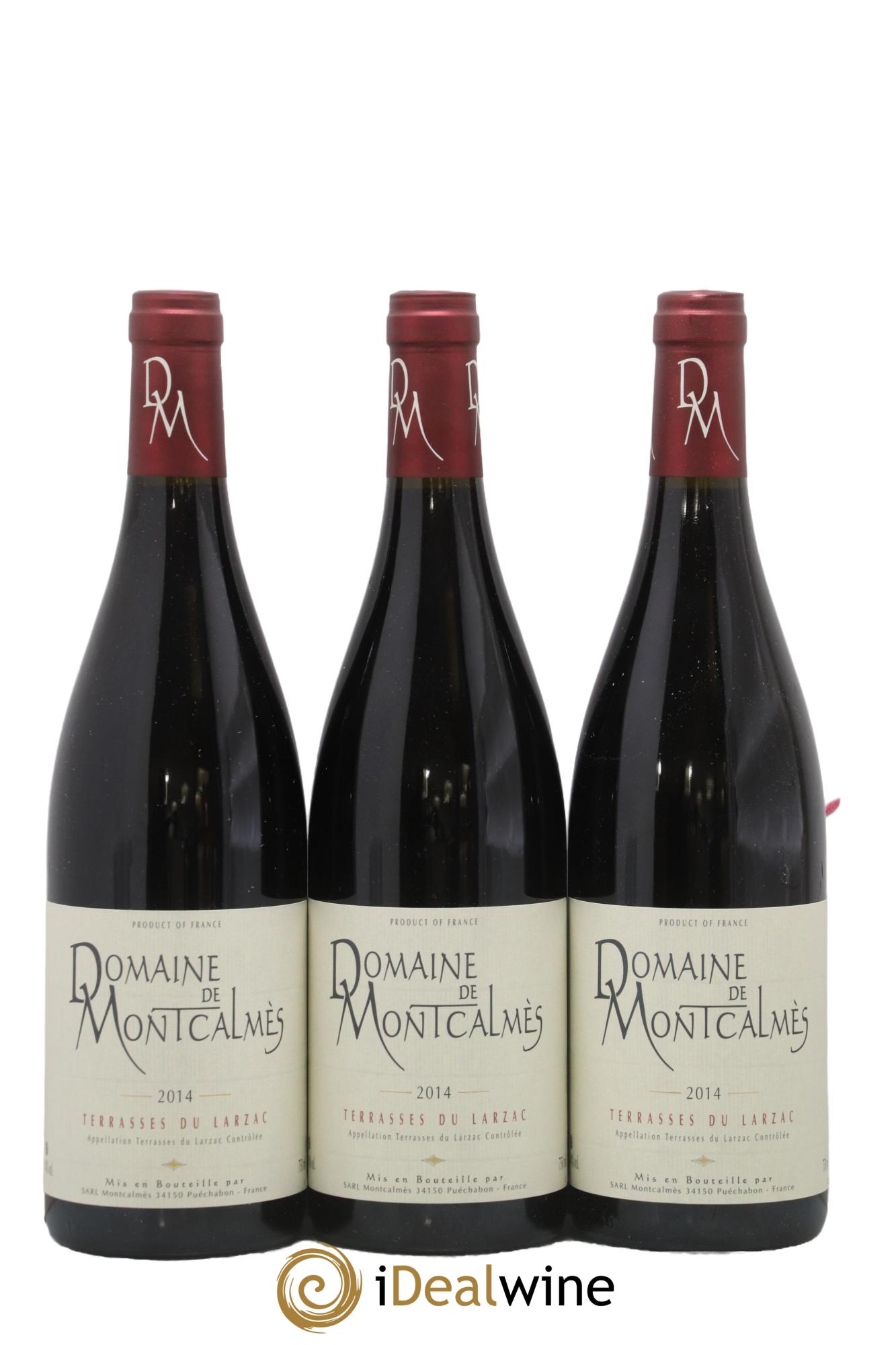 Coteaux du Languedoc Domaine de Montcalmès Frédéric Pourtalié 2014 - Lotto di 3 bottiglie - 0