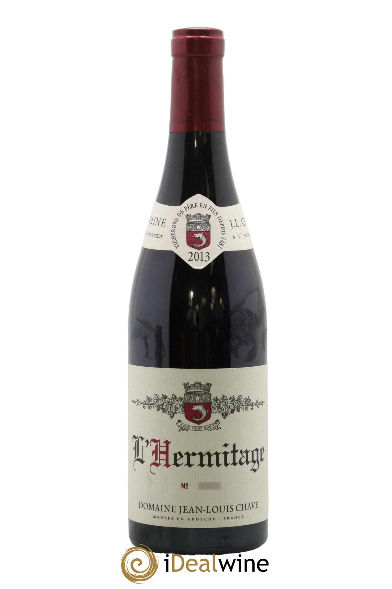 Hermitage Jean-Louis Chave 2013 - Lot de 1 bouteille - 0