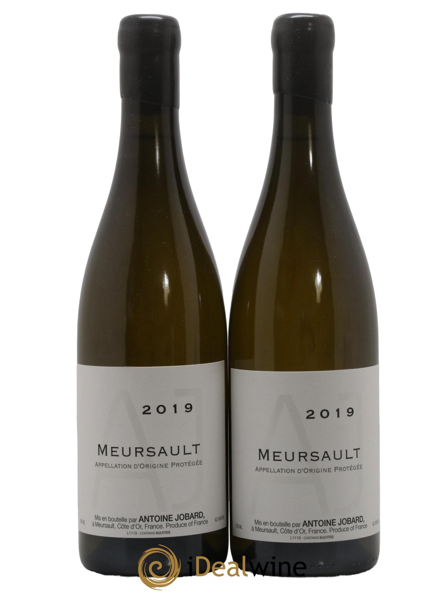 Meursault François et Antoine Jobard (Domaine) 2019 - Lot de 2 bouteilles - 0