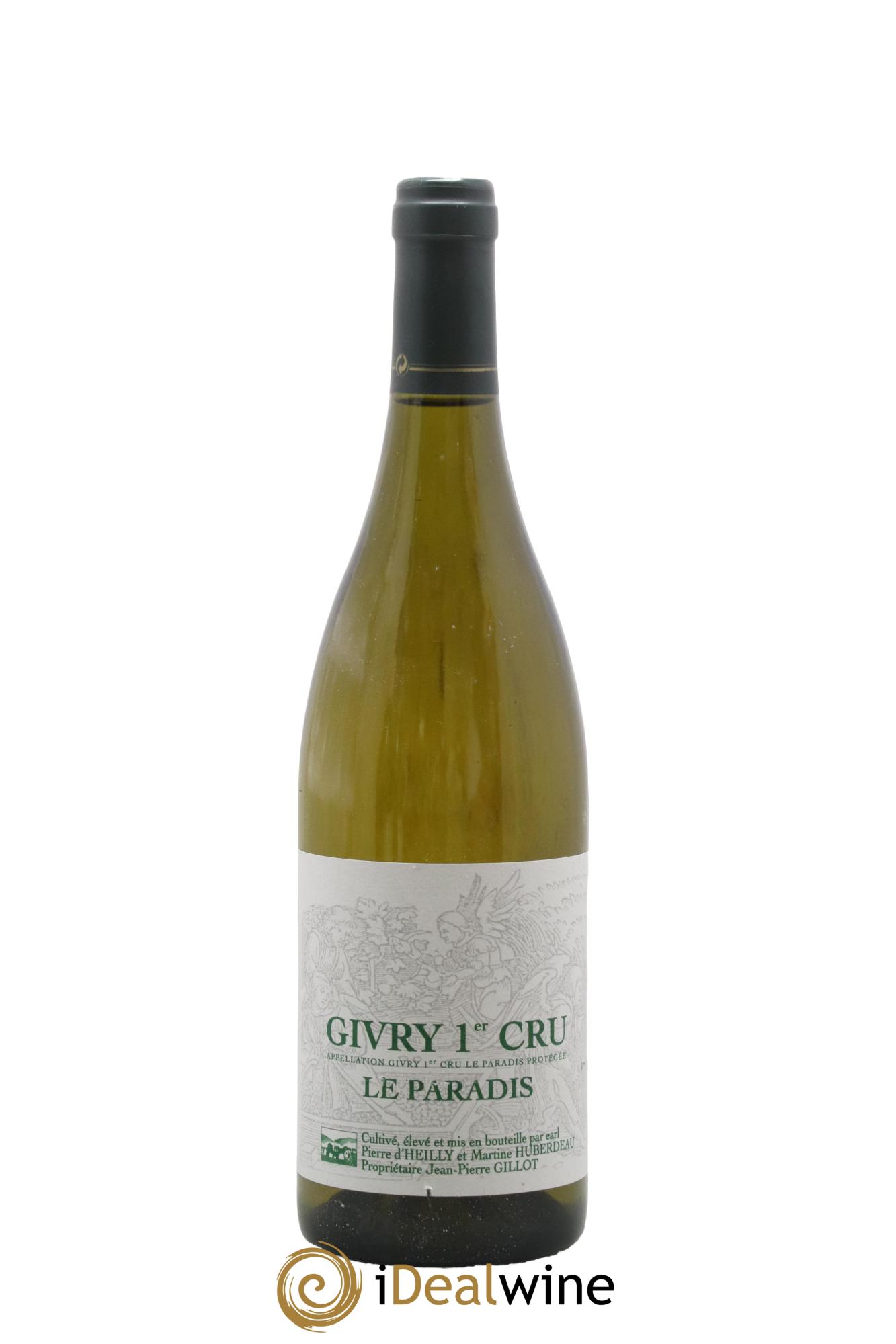 Givry 1er Cru Le Paradis Jean-Pierre Gillot 2015 - Posten von 1 Flasche - 0
