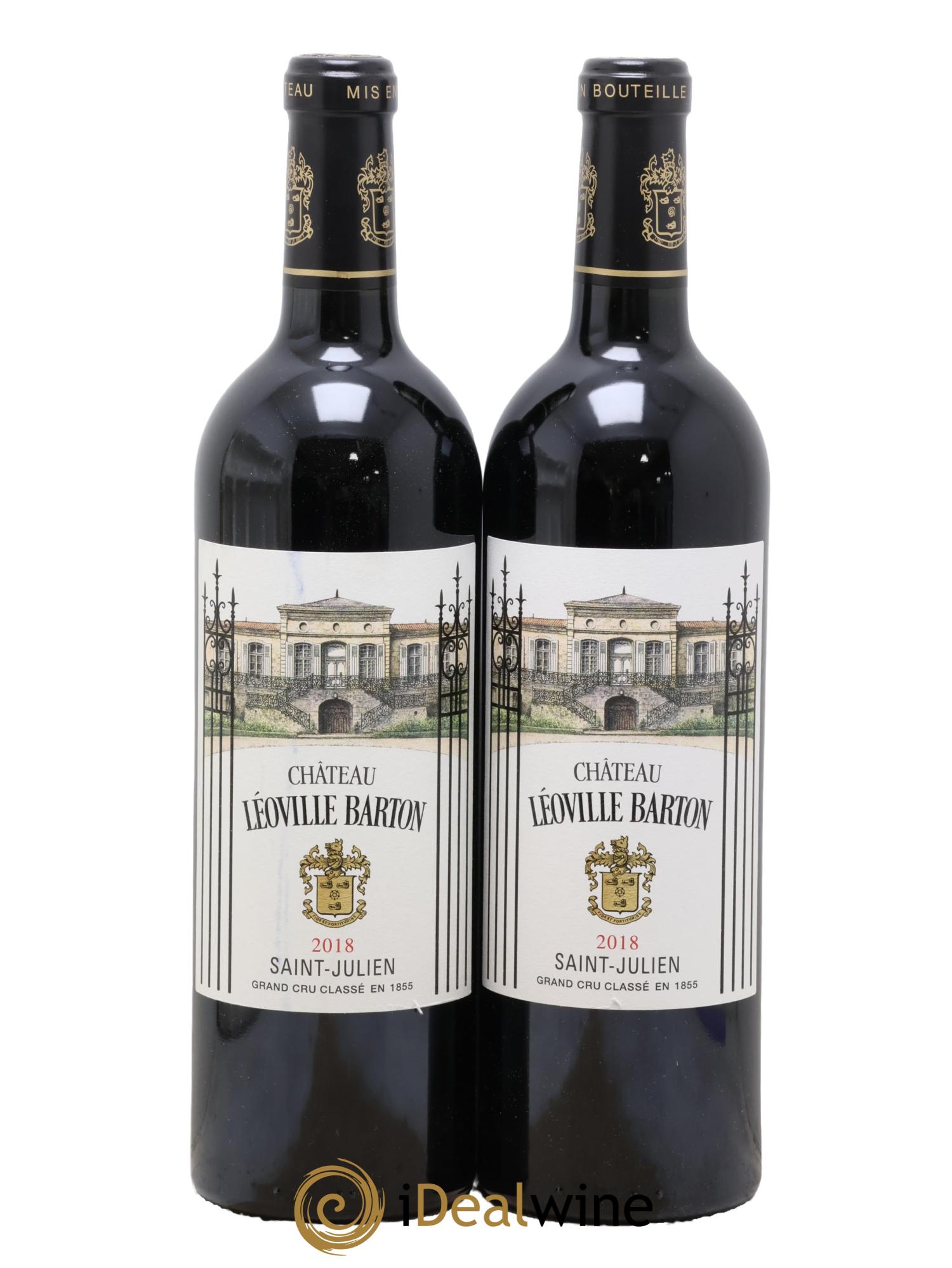 Château Léoville Barton 2ème Grand Cru Classé 2018 - Lot of 2 bottles - 0