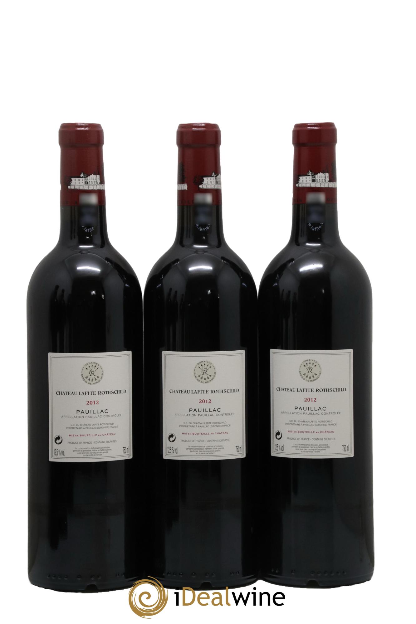 Château Lafite Rothschild 1er Grand Cru Classé 2012 - Lot of 6 bottles - 3