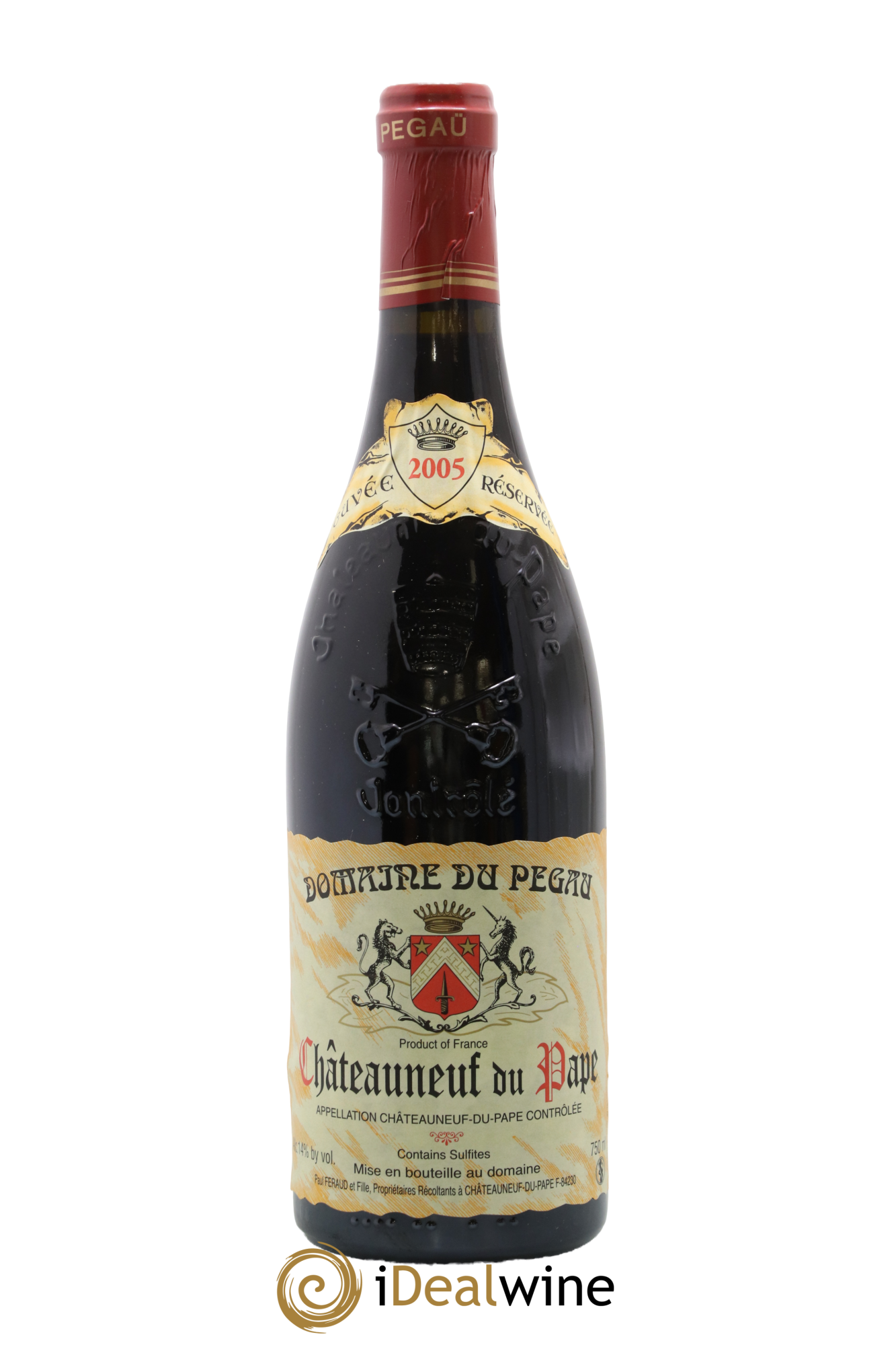 Châteauneuf-du-Pape Domaine du Pégau Cuvée Réservée Paul et Laurence Féraud 2005 - Posten von 1 Flasche - 0