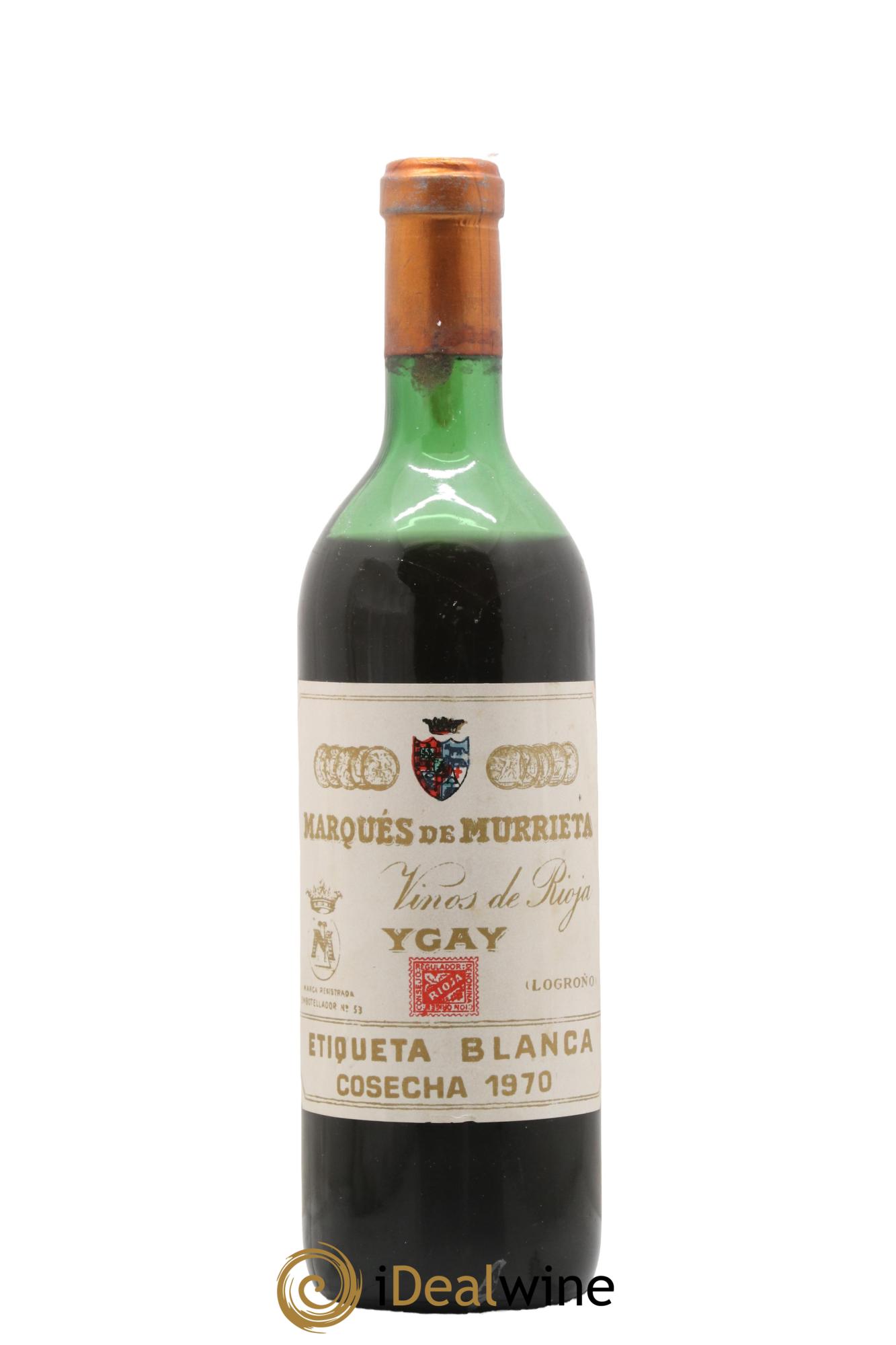 Rioja DOCA Castillo Ygay Marqués de Murrieta 1970 - Lot of 1 bottle - 0