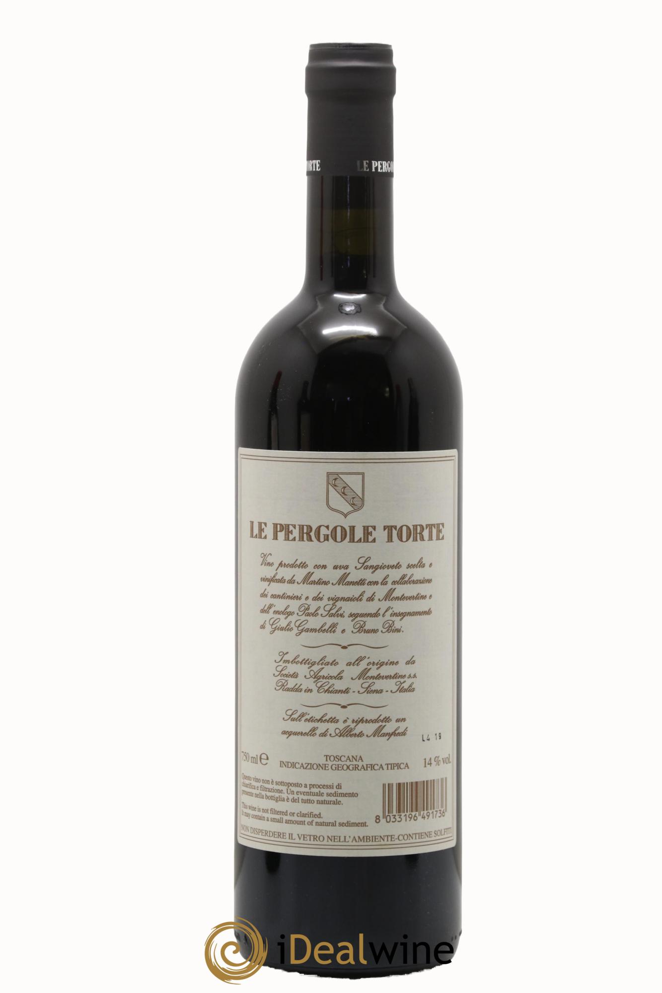 Toscana IGT Montevertine Le Pergole Torte Famille Manetti 2016 - Lot de 1 bouteille - 1