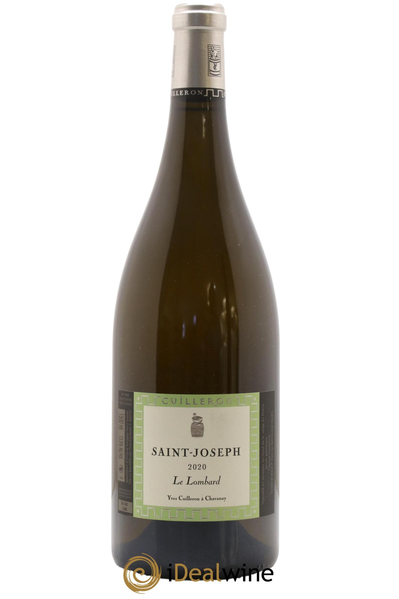 Saint-Joseph Le Lombard Yves Cuilleron (Domaine) 2020 - Lot de 1 magnum - 0