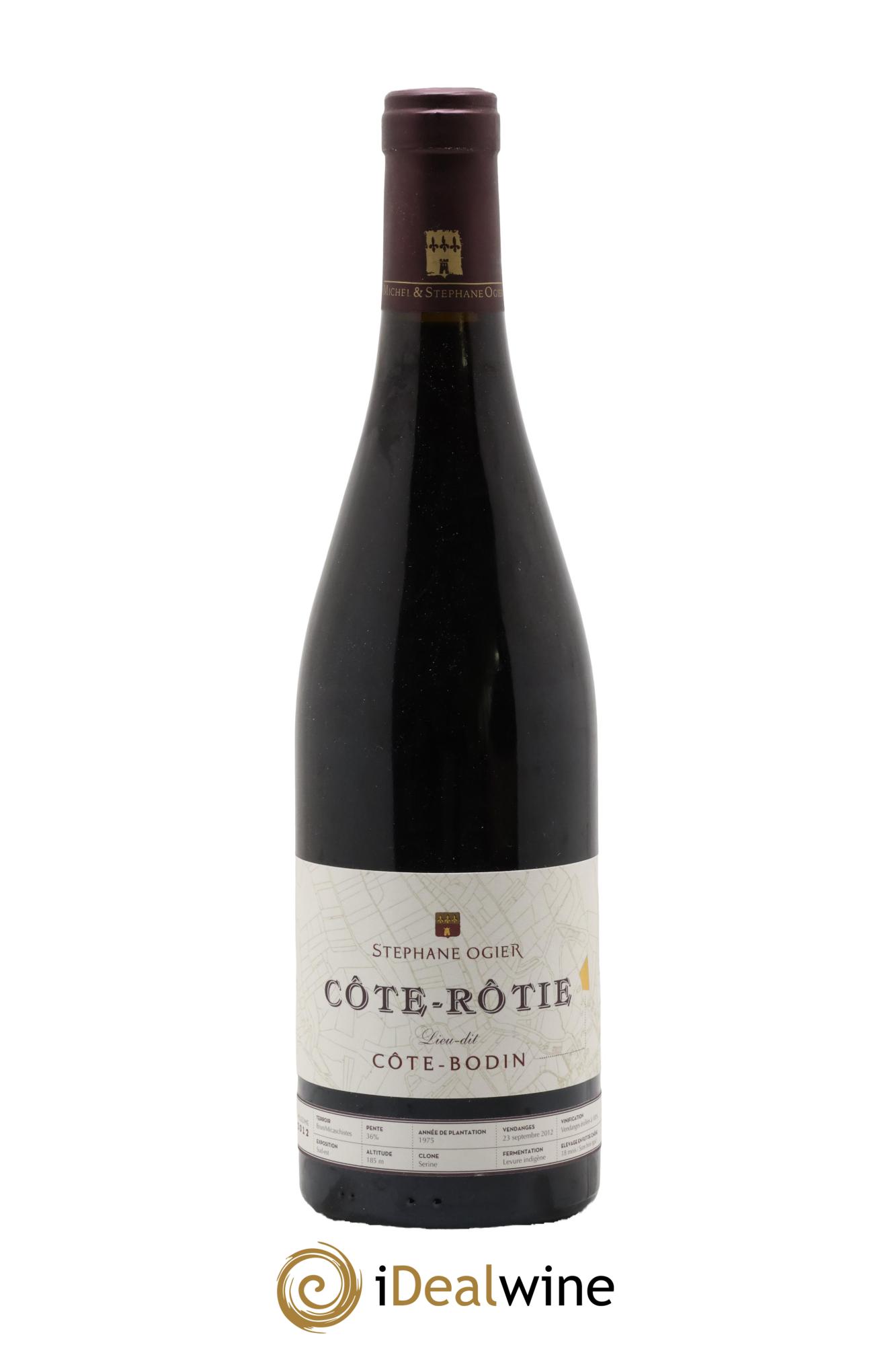 Côte-Rôtie Côte Bodin Stéphane Ogier 2012 - Posten von 1 Flasche - 0