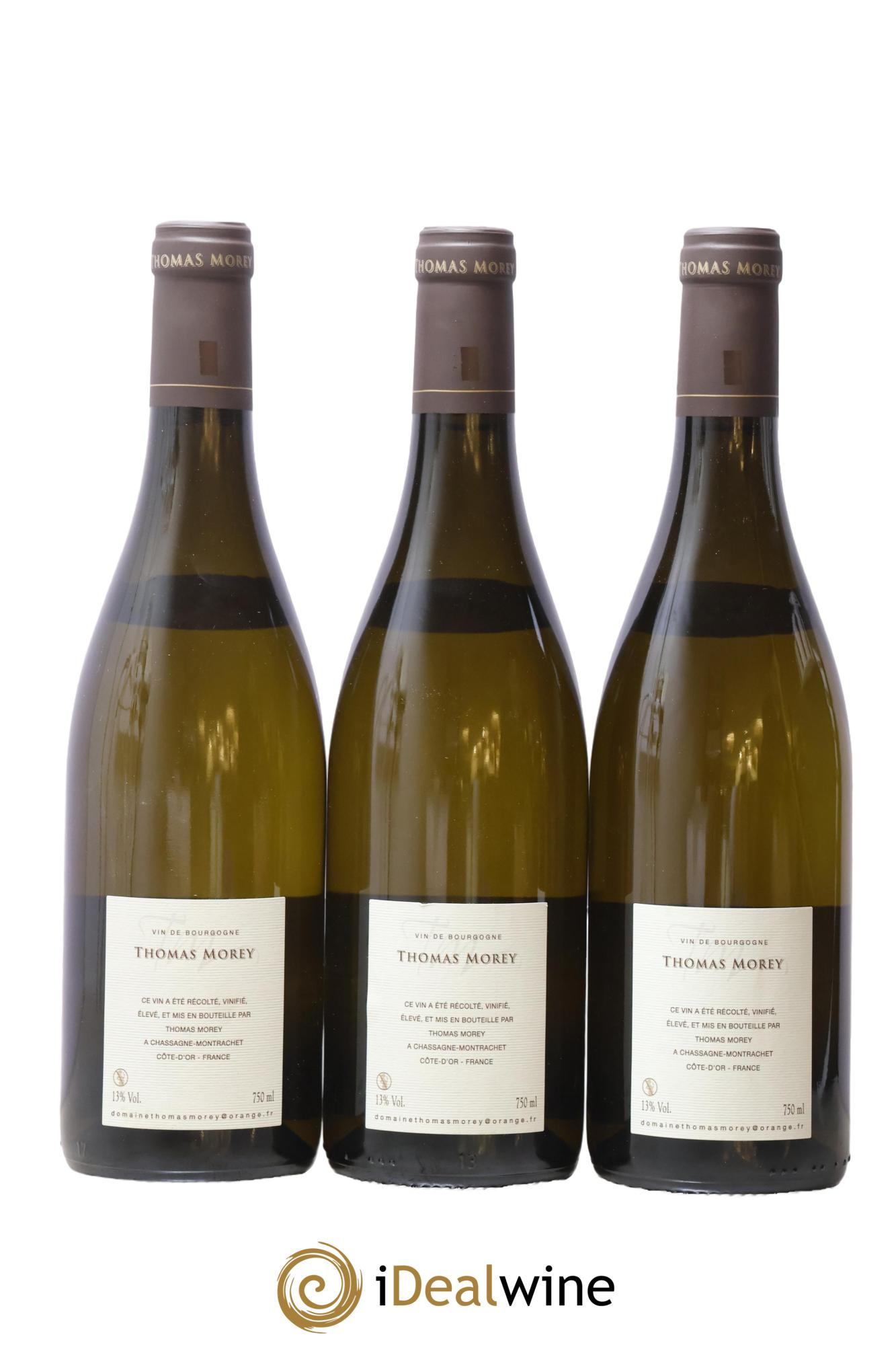 Bâtard-Montrachet Grand Cru Thomas Morey 2022 - Lotto di 3 bottiglie - 1