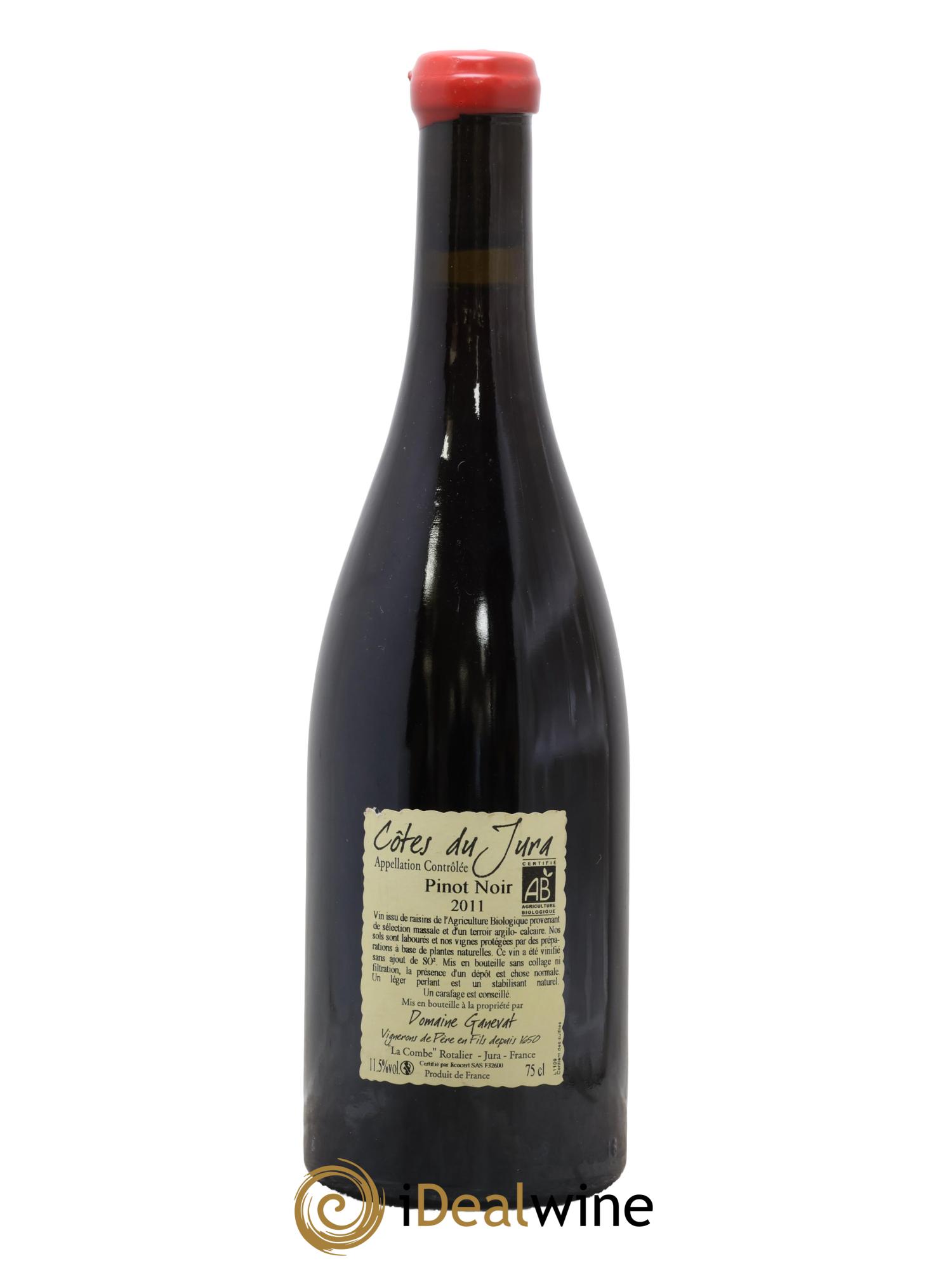 Côtes du Jura Cuvée Julien Jean-François Ganevat (Domaine) 2011 - Lot of 1 bottle - 1